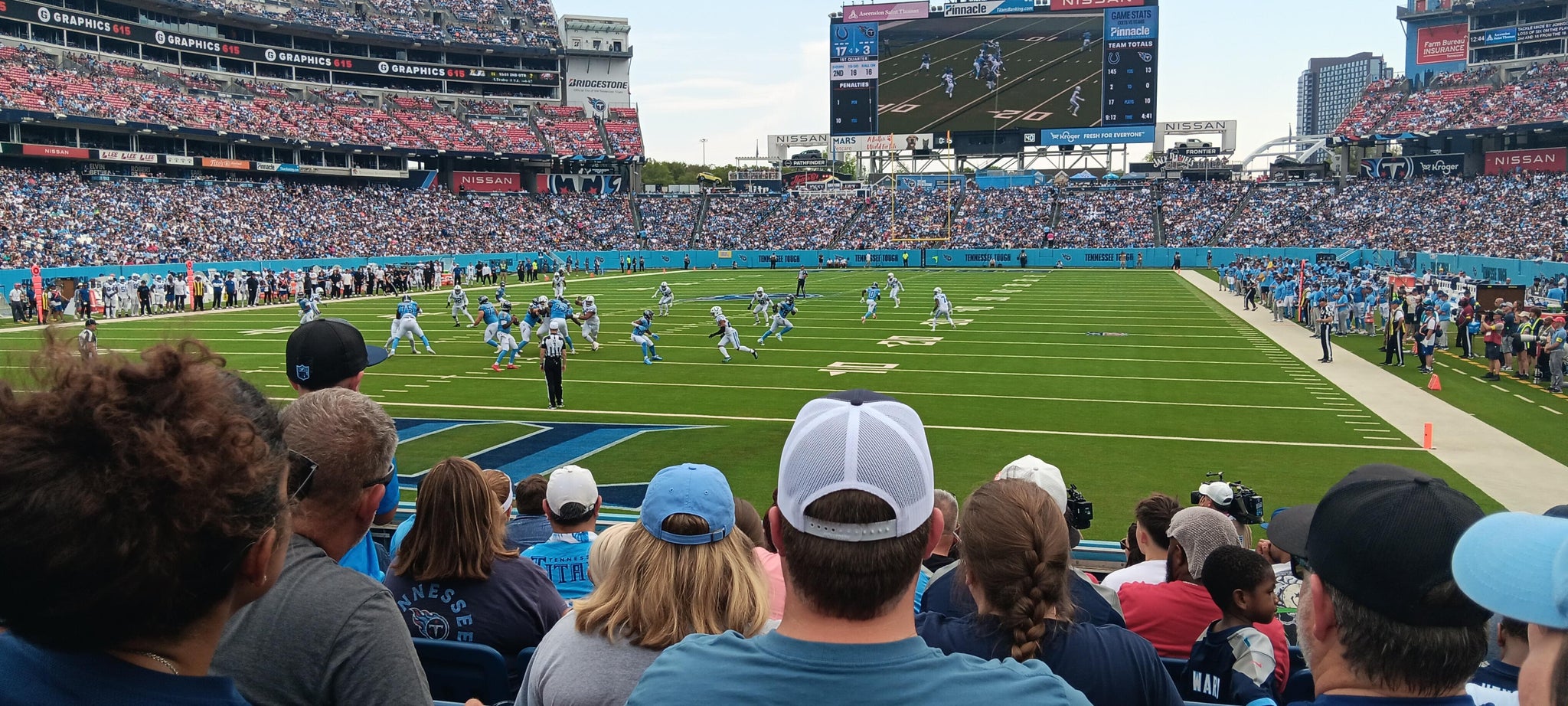 Real Fan View taken from Section 145 at Nissan Stadium by Anonymous User