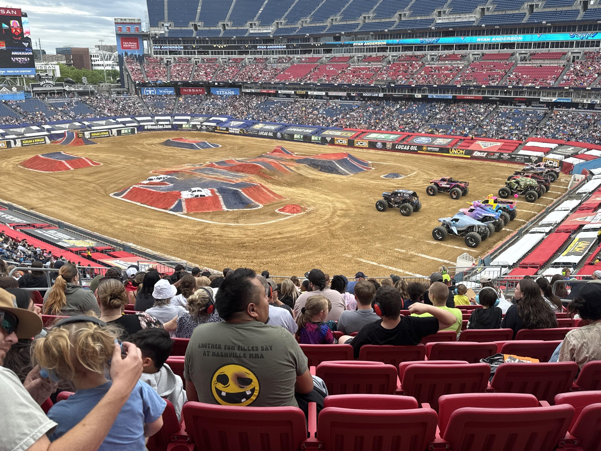 Real Fan View taken from Section 202 at Nissan Stadium by Joshua M