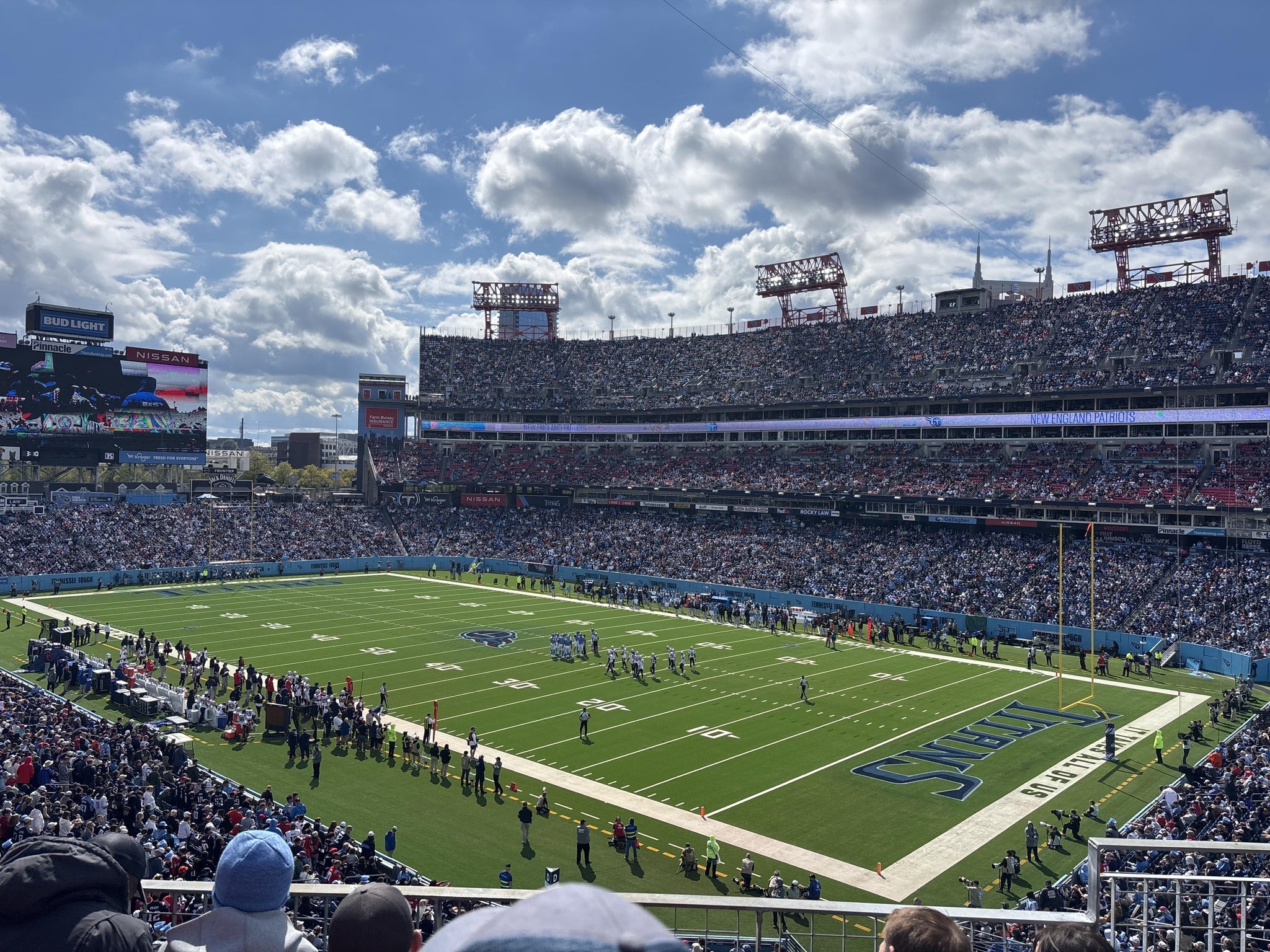 Real Fan View taken from Section 205 at Nissan Stadium by Jamie H