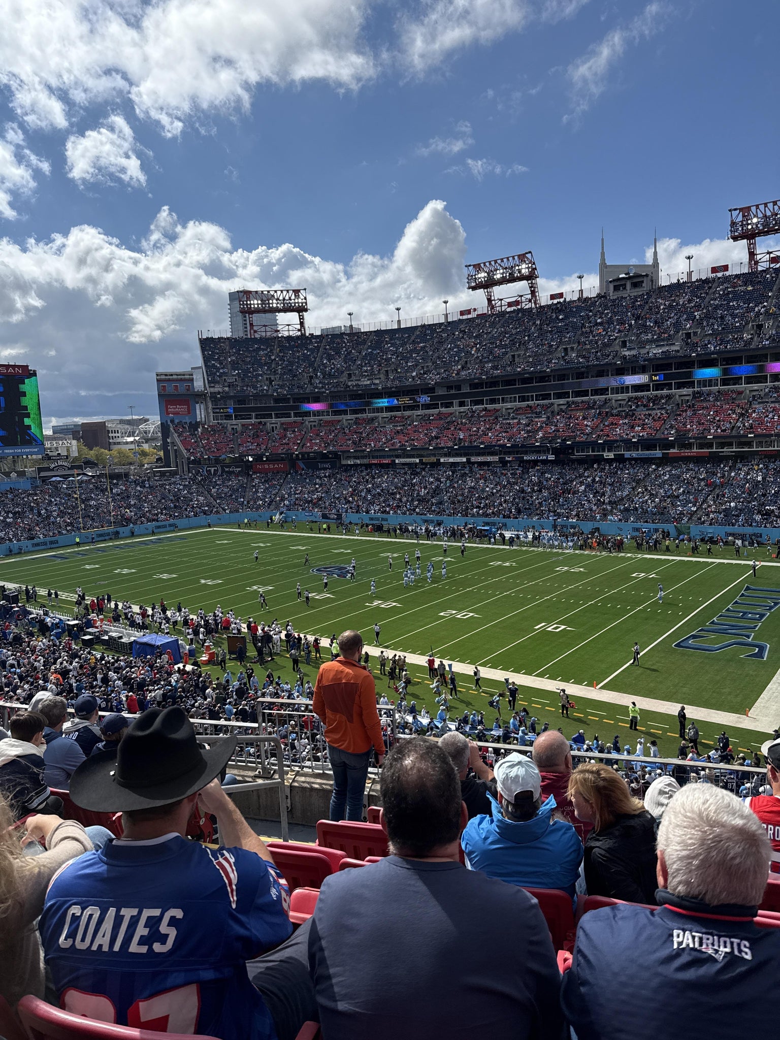 Real Fan View taken from Section 206 at Nissan Stadium by Brian C
