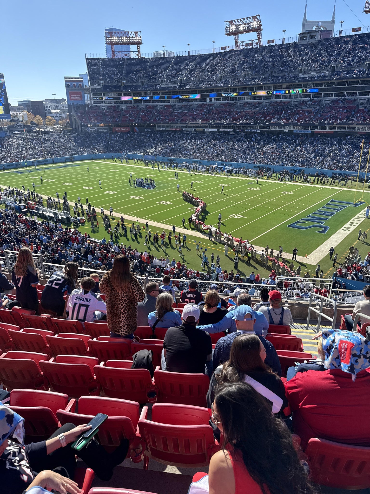 Real Fan View taken from Section 206 at Nissan Stadium by Alex R