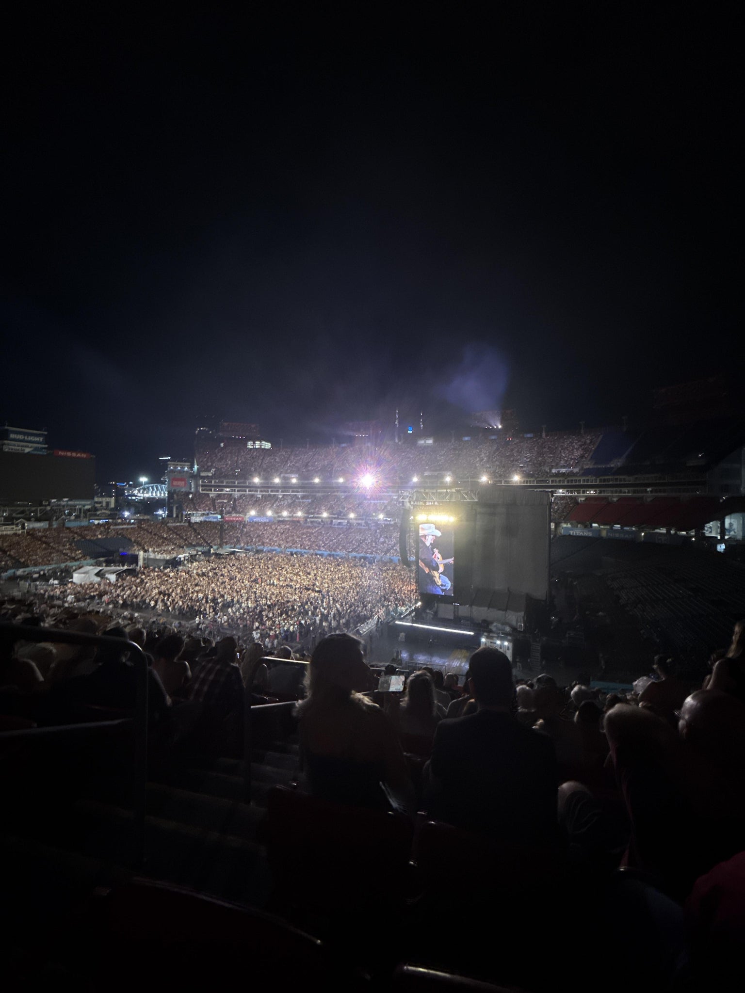 Real Fan View taken from Section 207 at Nissan Stadium by Alex P