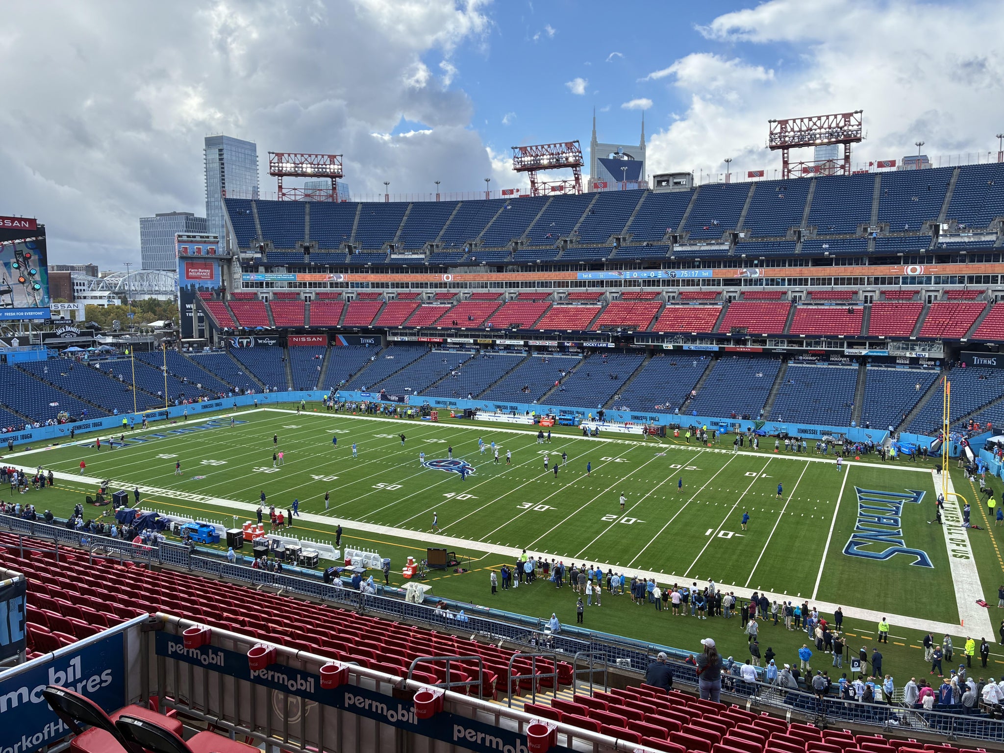 Real Fan View taken from Section 208 at Nissan Stadium by Brittnie S