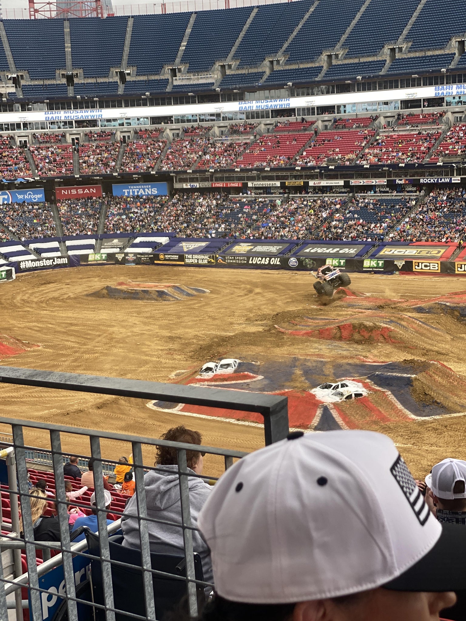 Real Fan View taken from Section 208 at Nissan Stadium by Christian J