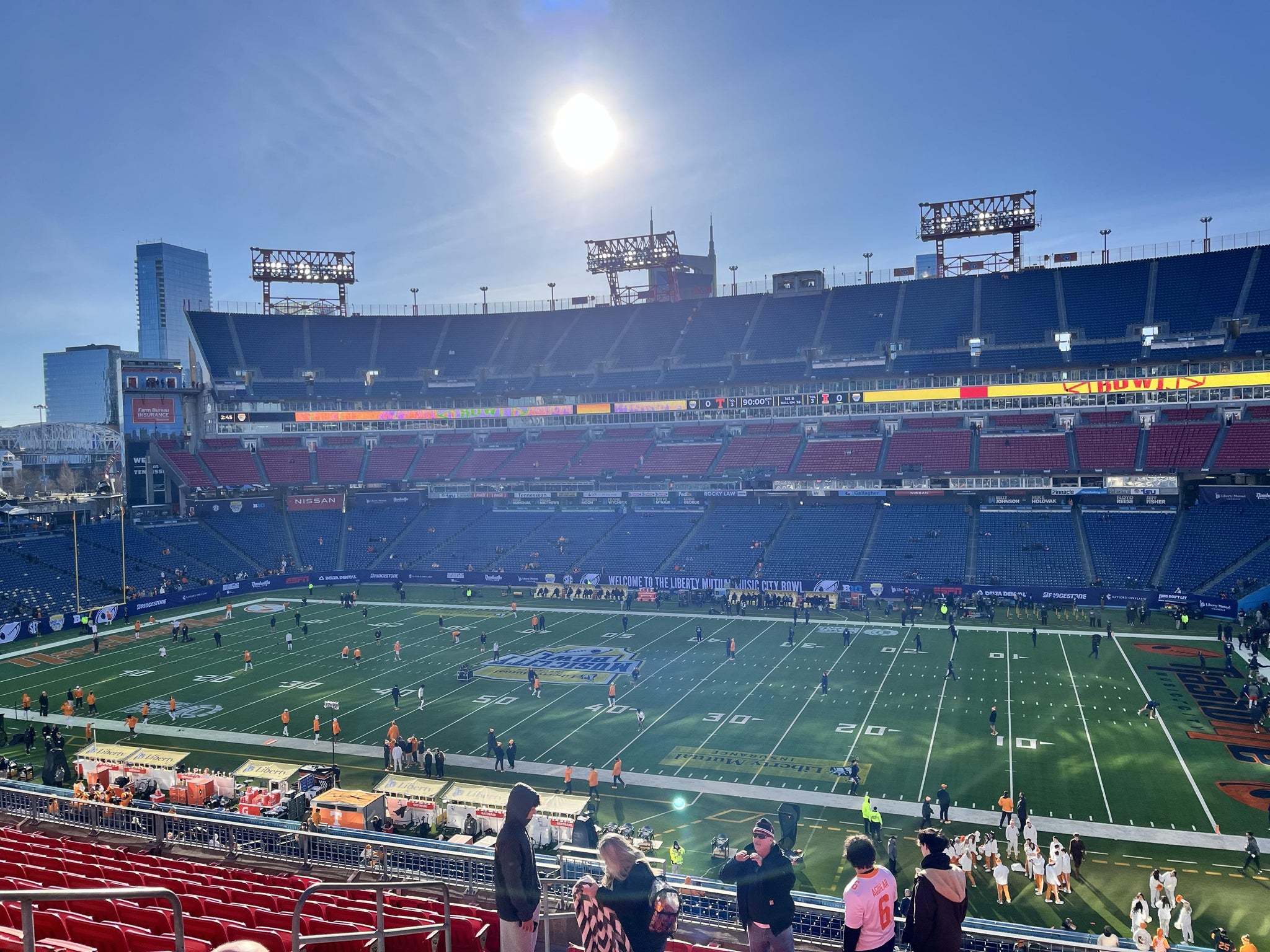 Real Fan View taken from Section 209 at Nissan Stadium by Darrin A