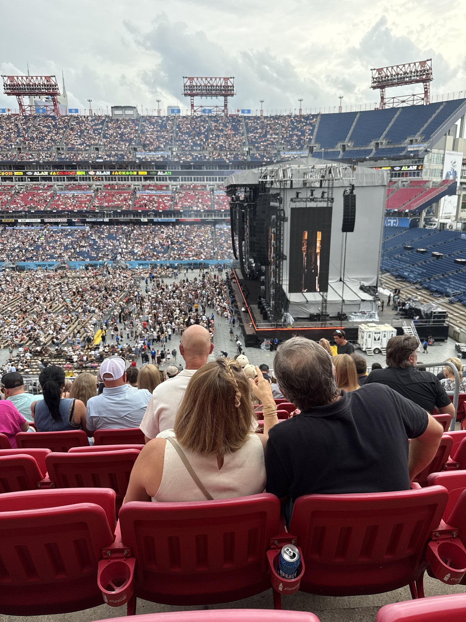 Real Fan View taken from Section 210 at Nissan Stadium by Anonymous User