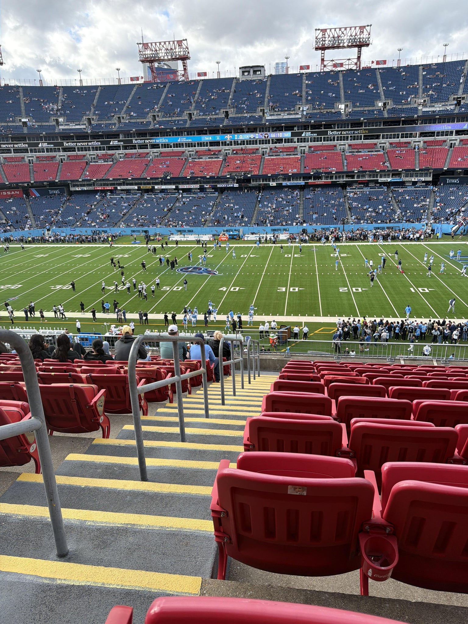 Real Fan View taken from Section 210 at Nissan Stadium by Anonymous User