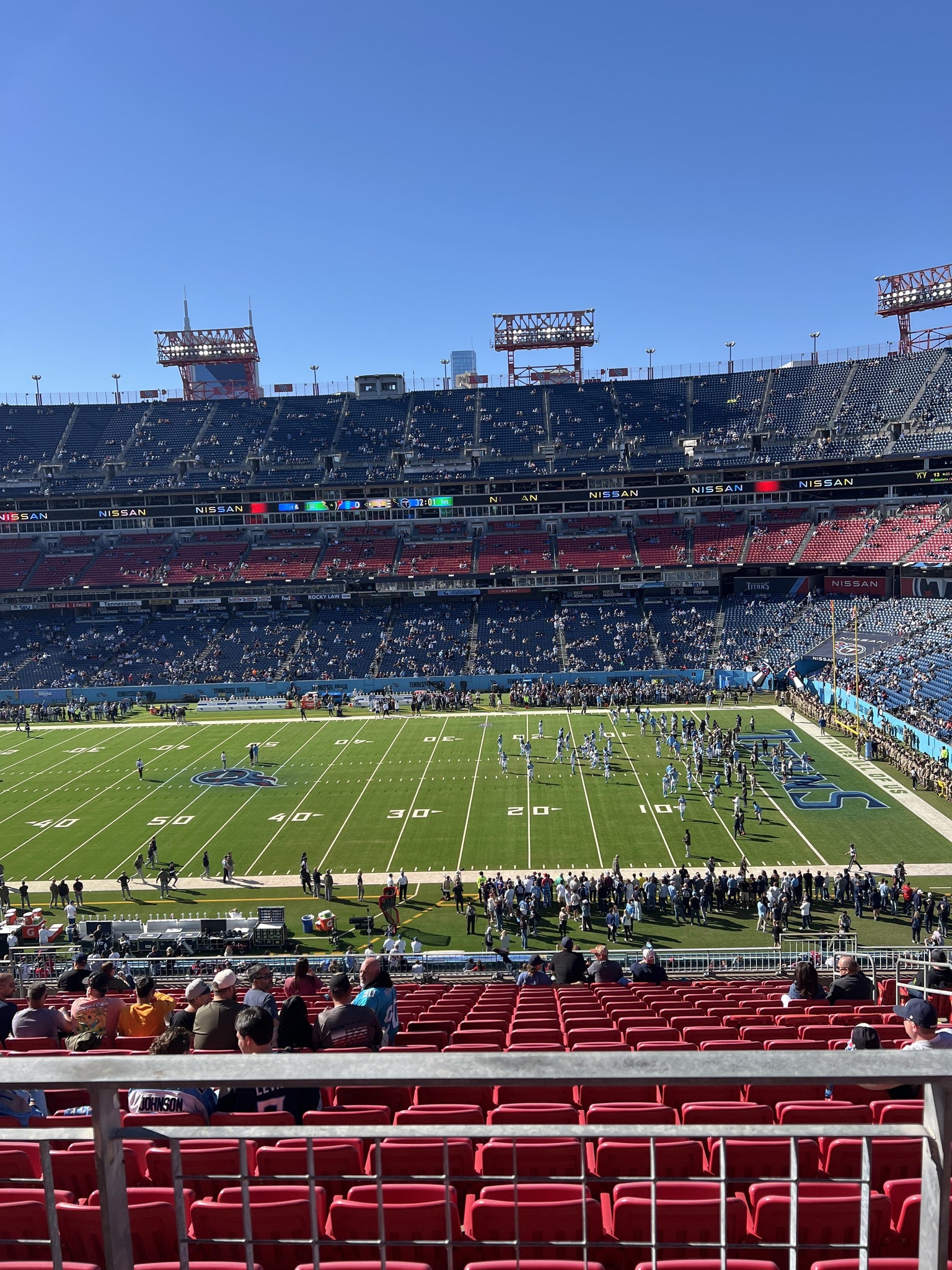 Real Fan View taken from Section 210 at Nissan Stadium by Hunter M