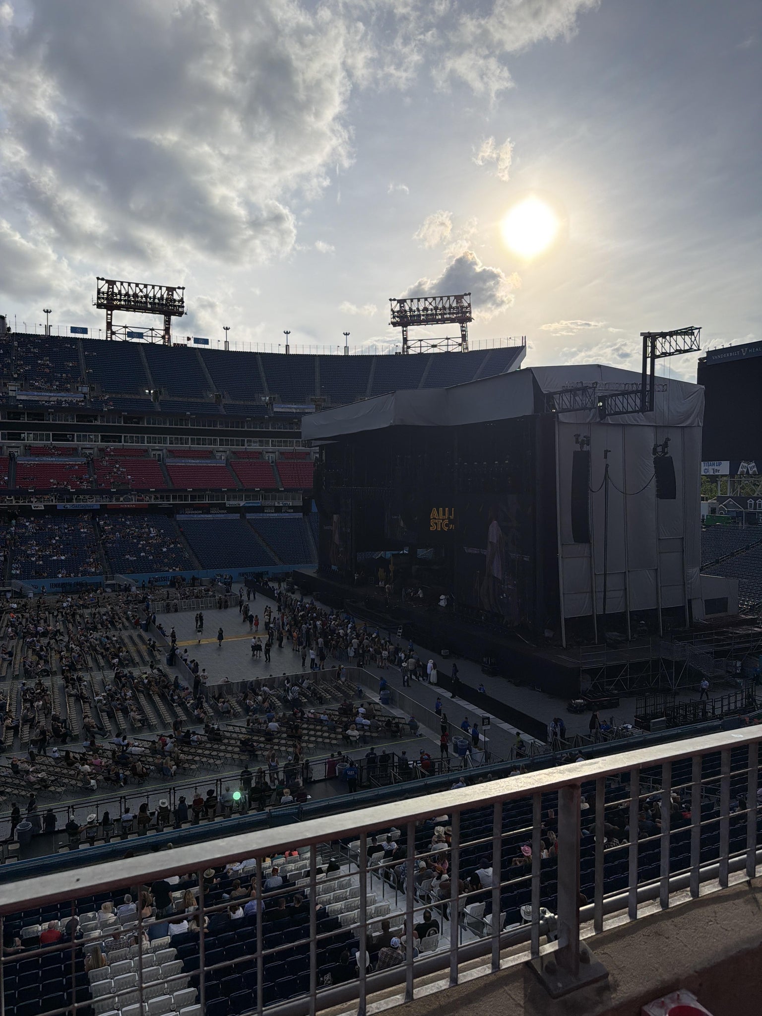 Real Fan View taken from Section 211 at Nissan Stadium by Christine B