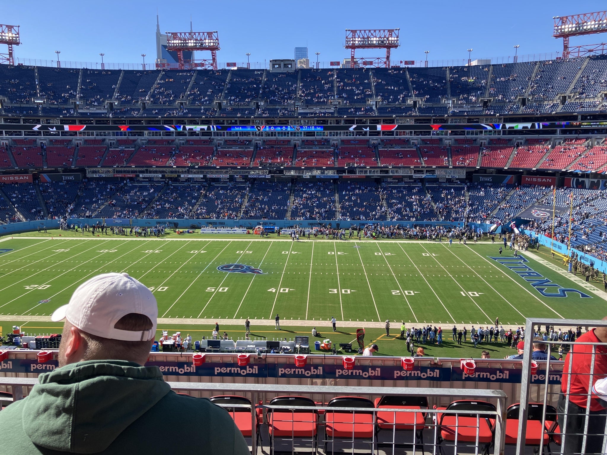 Real Fan View taken from Section 211 at Nissan Stadium by Patrick N