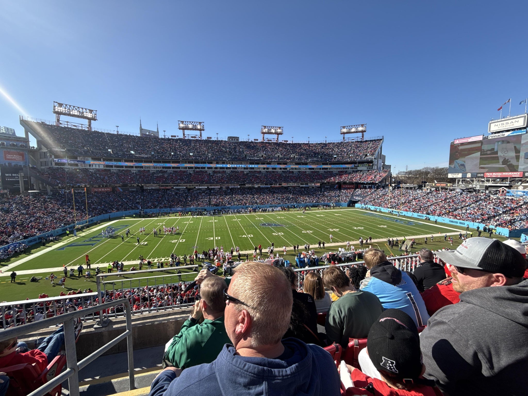 Real Fan View taken from Section 213 at Nissan Stadium by Eric Y