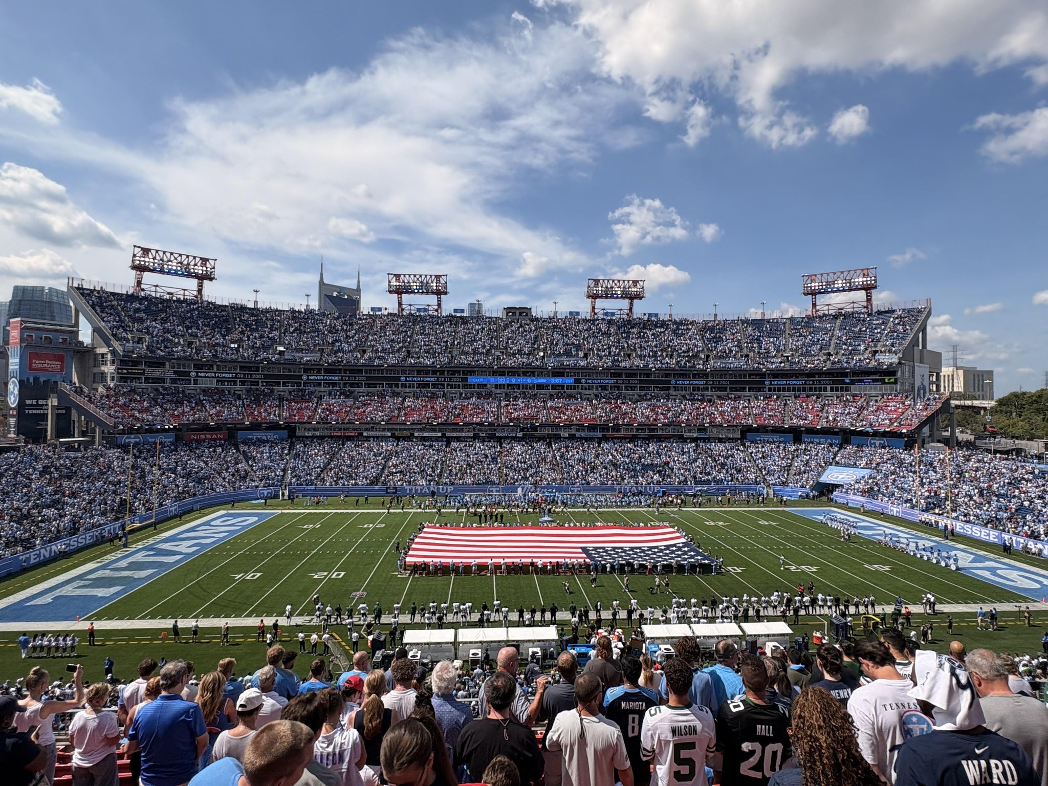 Real Fan View taken from Section 213 at Nissan Stadium by Brannon D