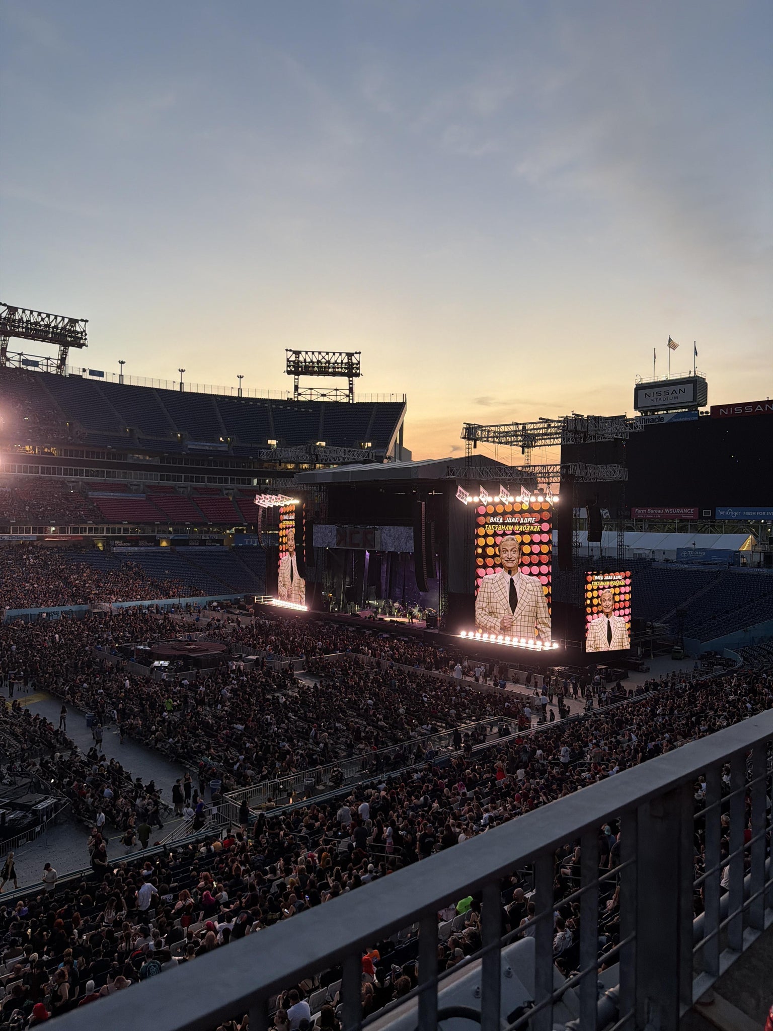 Real Fan View taken from Section 214 at Nissan Stadium by Jeff B