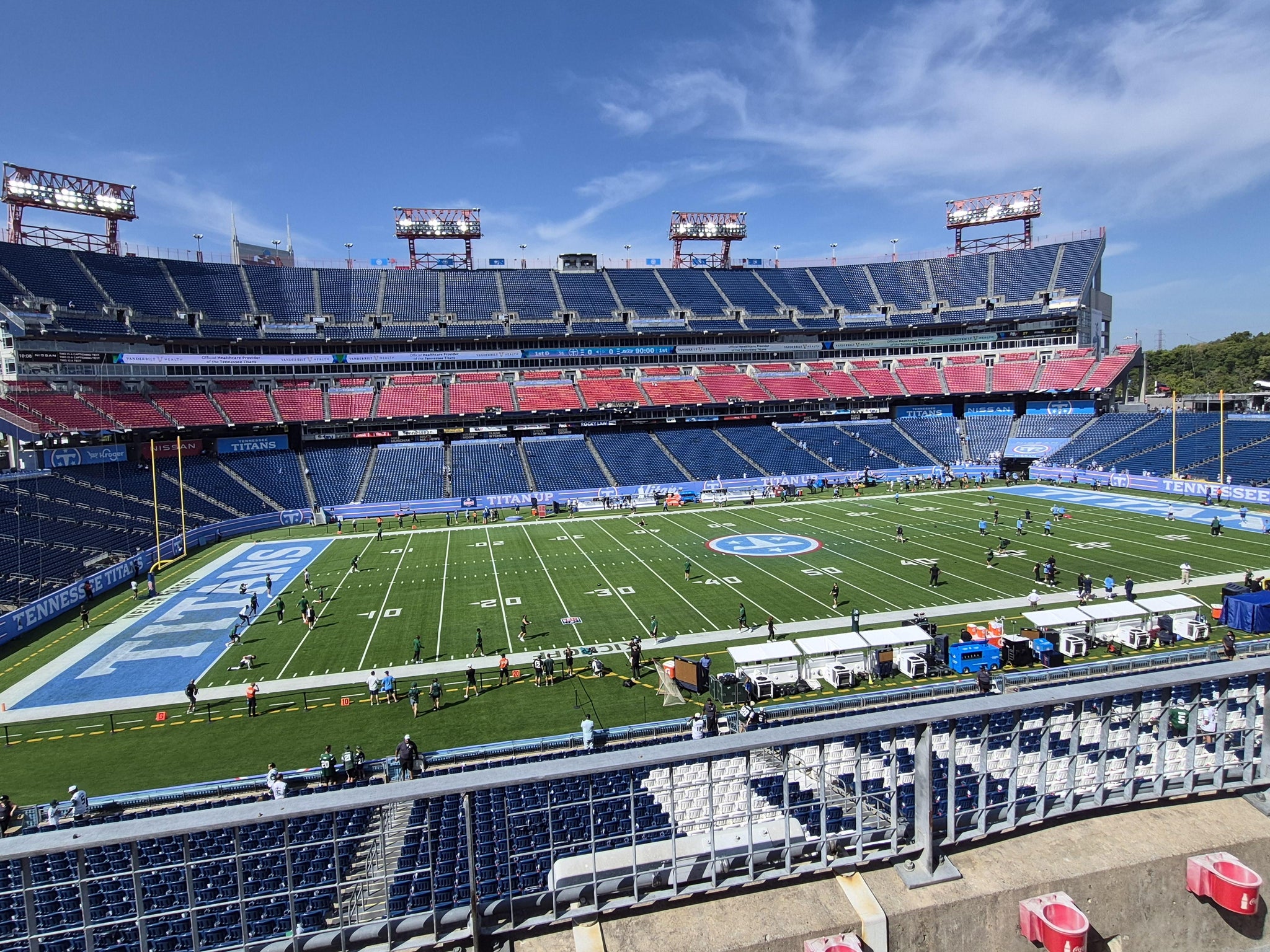 Real Fan View taken from Section 214 at Nissan Stadium by Glenda F
