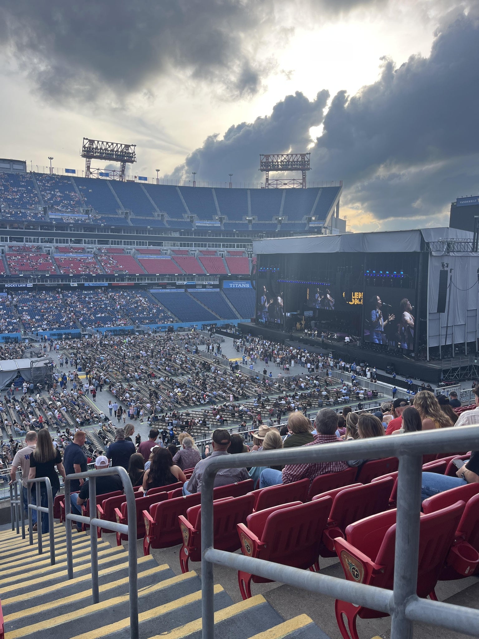 Real Fan View taken from Section 214 at Nissan Stadium by Patrick D