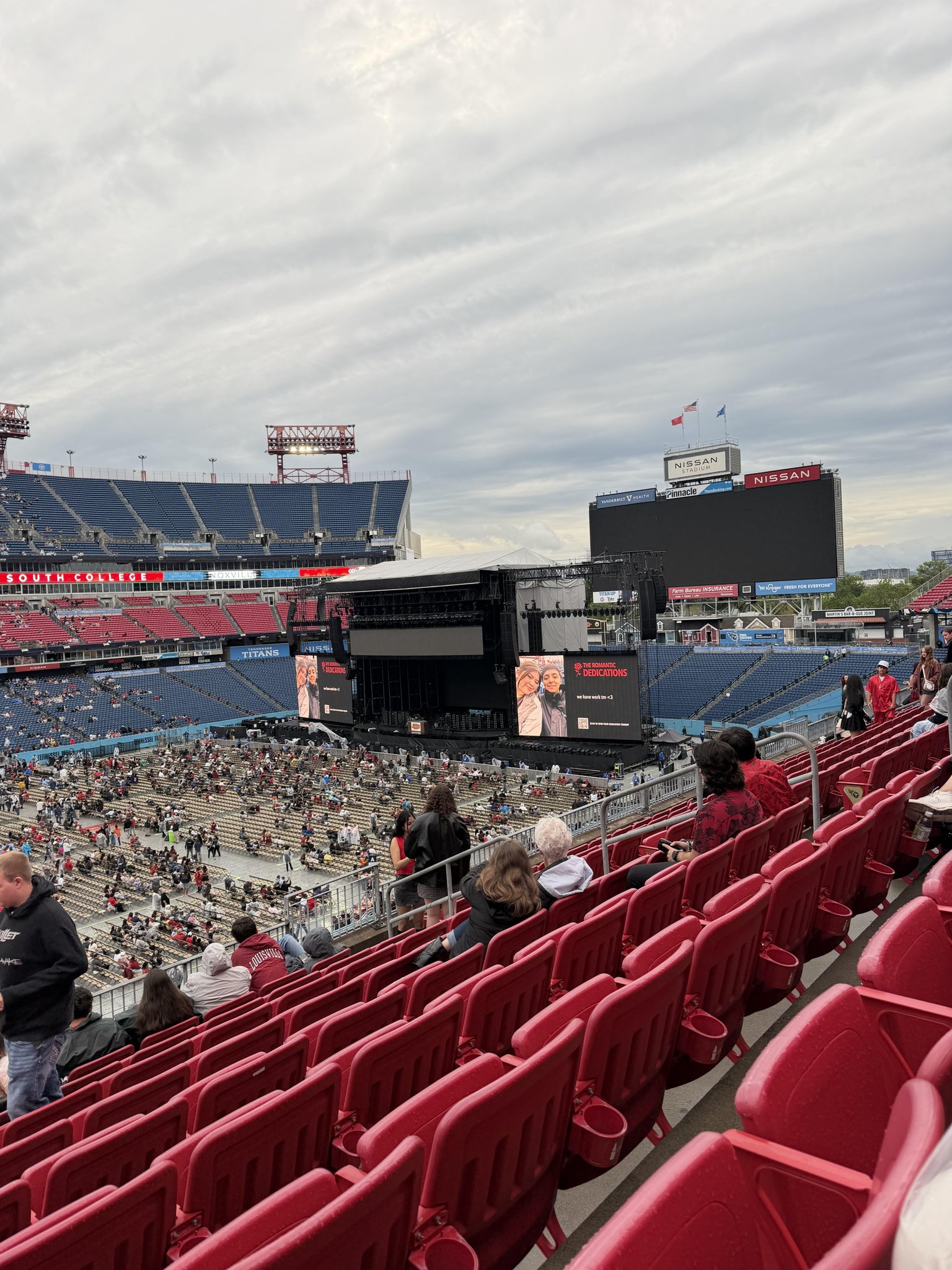 Real Fan View taken from Section 215 at Nissan Stadium by Alex B