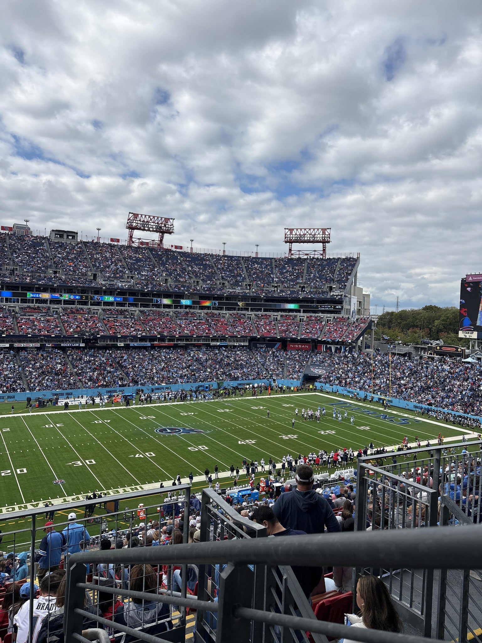 Real Fan View taken from Section 215 at Nissan Stadium by Danielle J