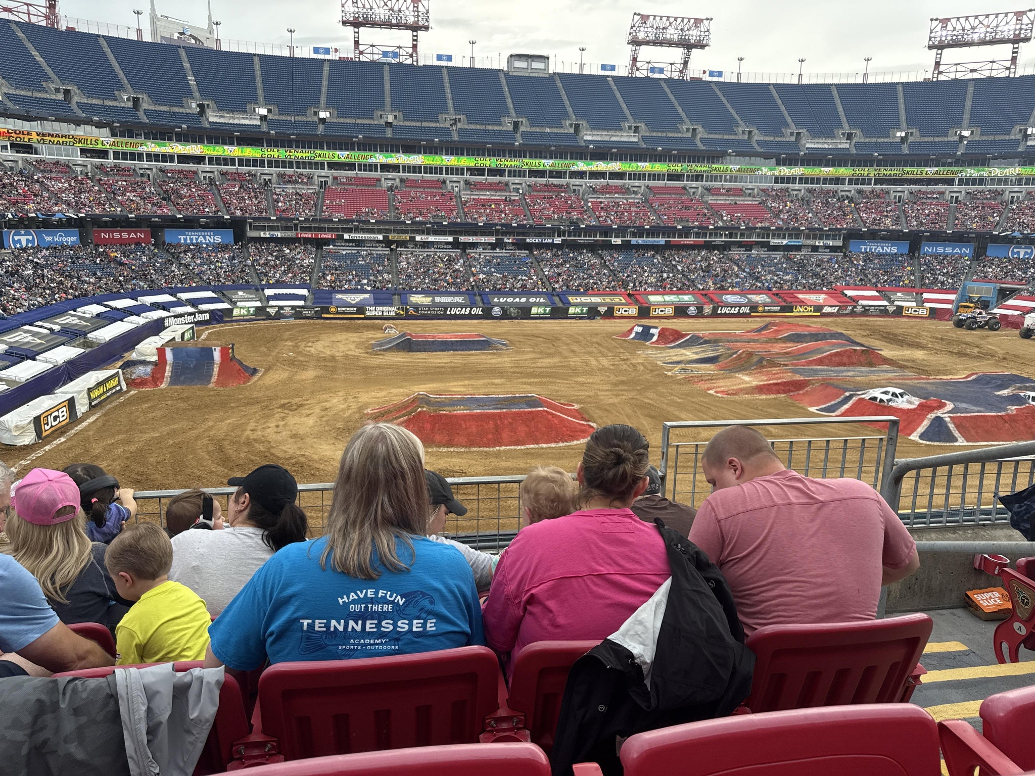 Real Fan View taken from Section 216 at Nissan Stadium by Shemika A
