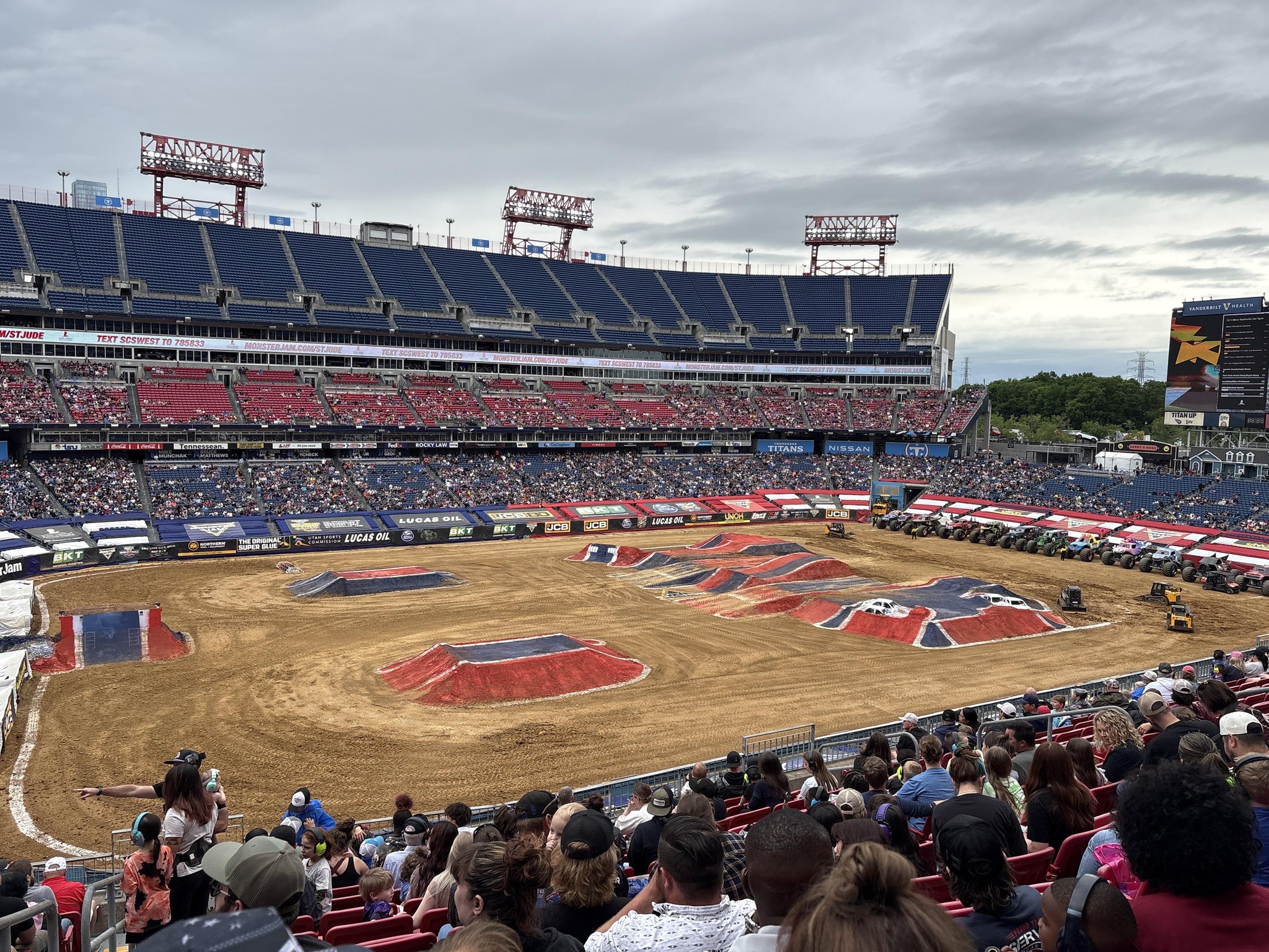 Real Fan View taken from Section 216 at Nissan Stadium by Ali D