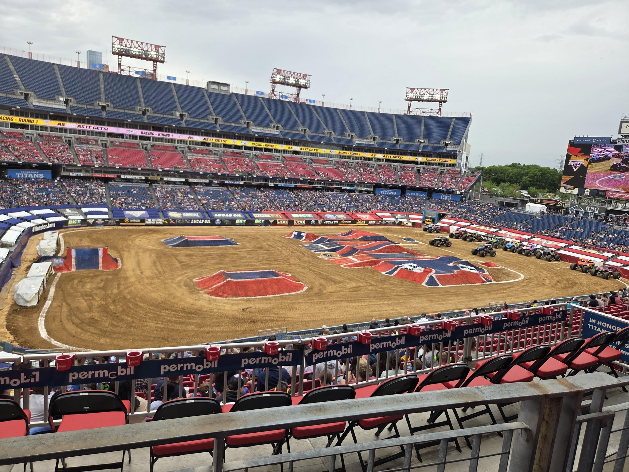 Real Fan View taken from Section 216 at Nissan Stadium by Julie J