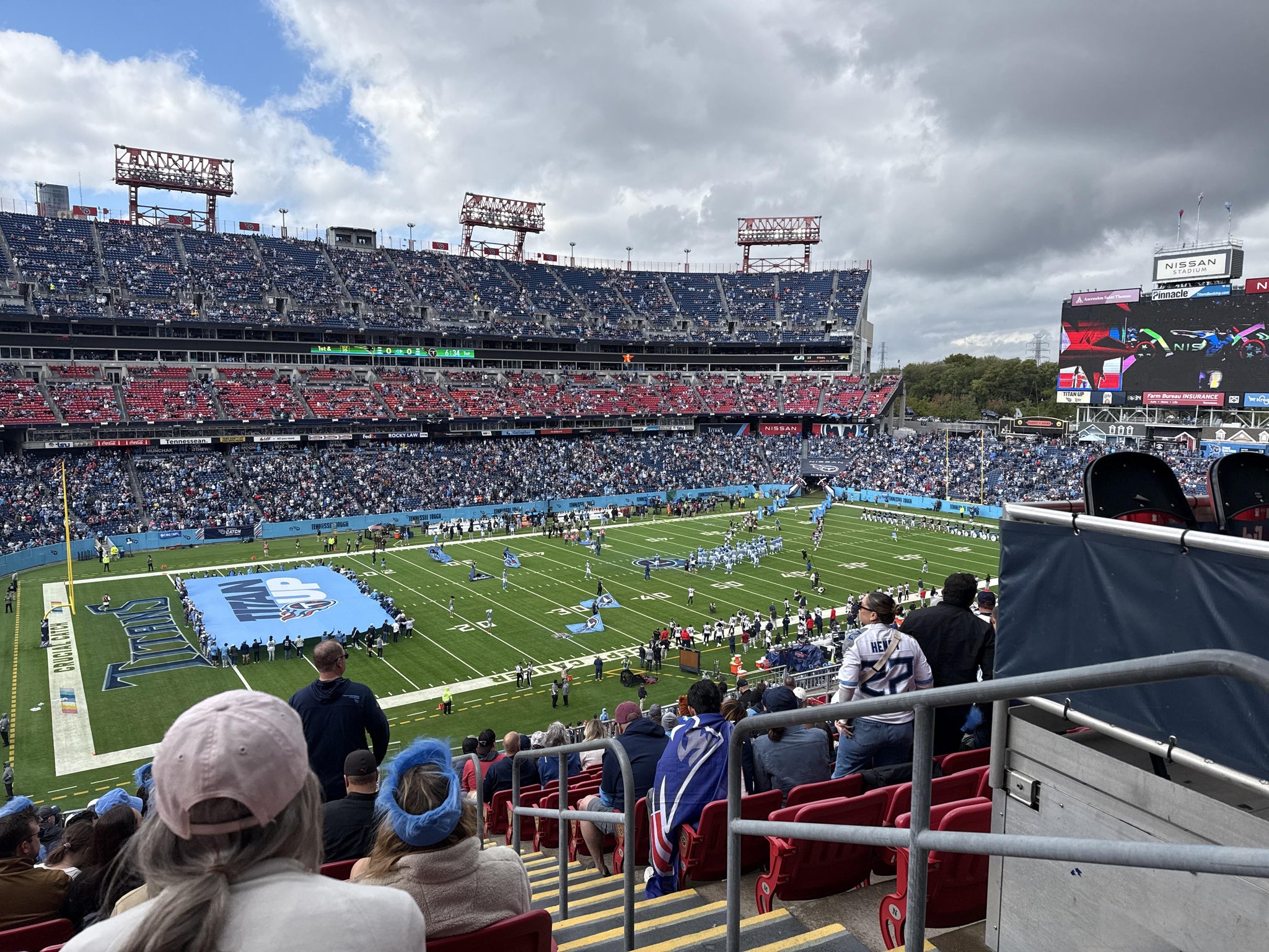 Real Fan View taken from Section 217 at Nissan Stadium by Jenni H