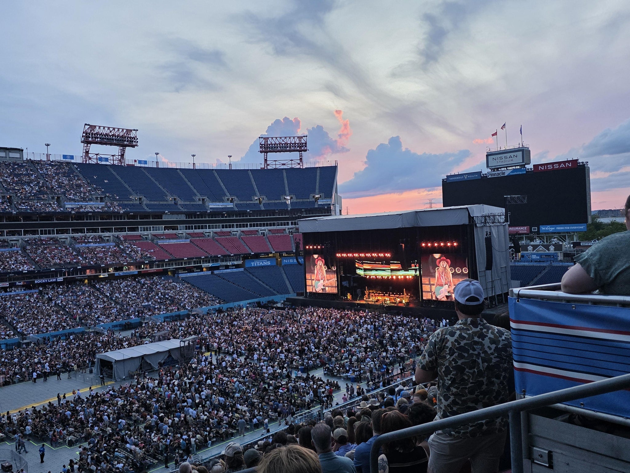 Real Fan View taken from Section 217 at Nissan Stadium by Ken S