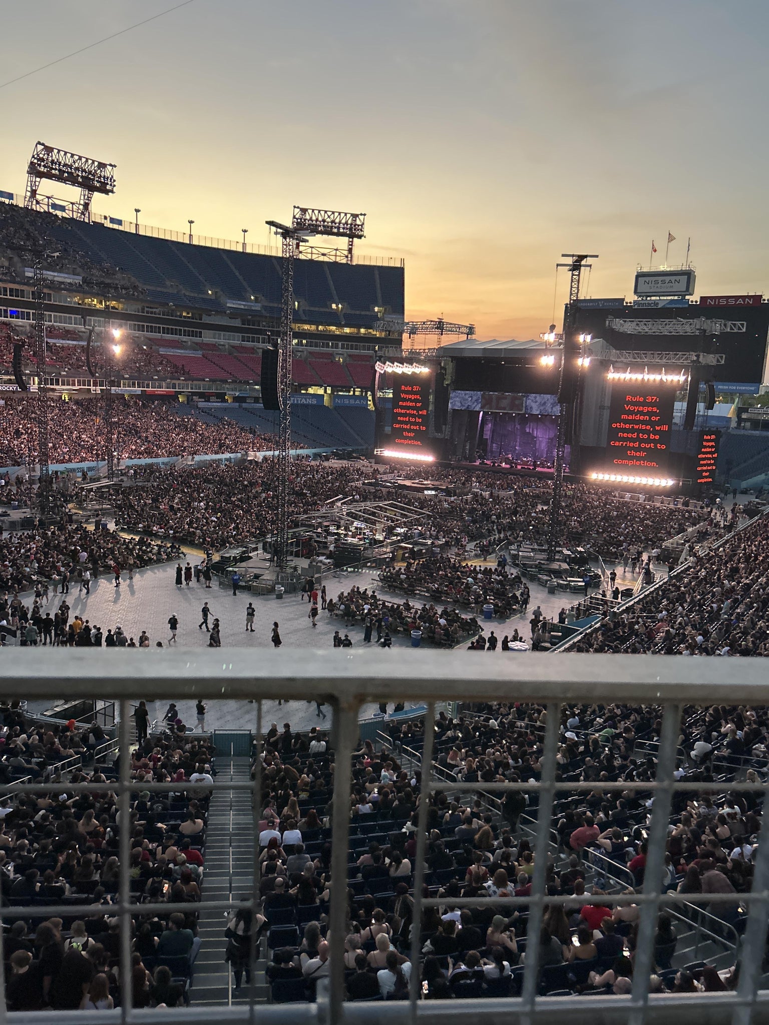 Real Fan View taken from Section 220 at Nissan Stadium by Blythe T