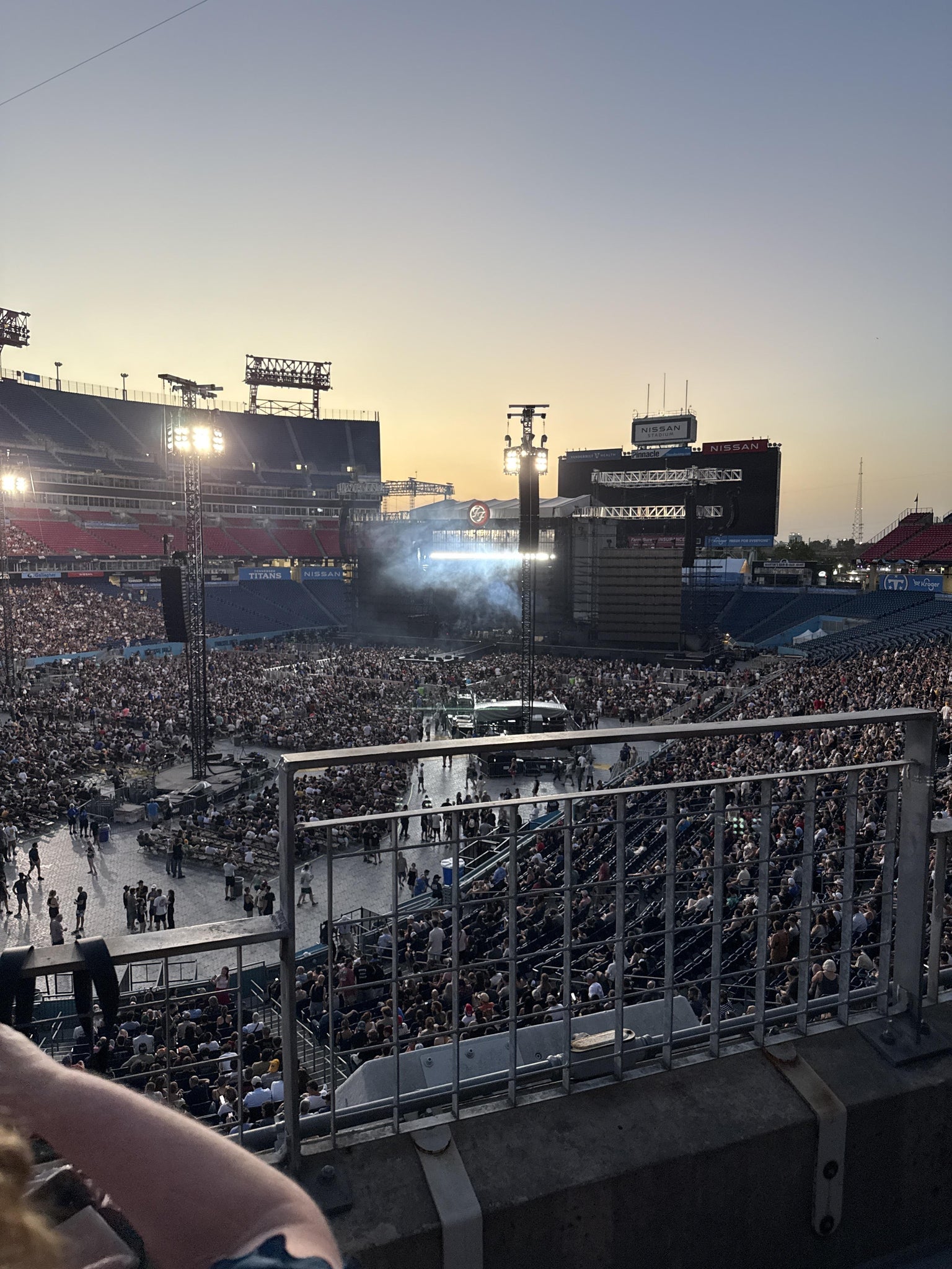 Real Fan View taken from Section 220 at Nissan Stadium by Isaac P