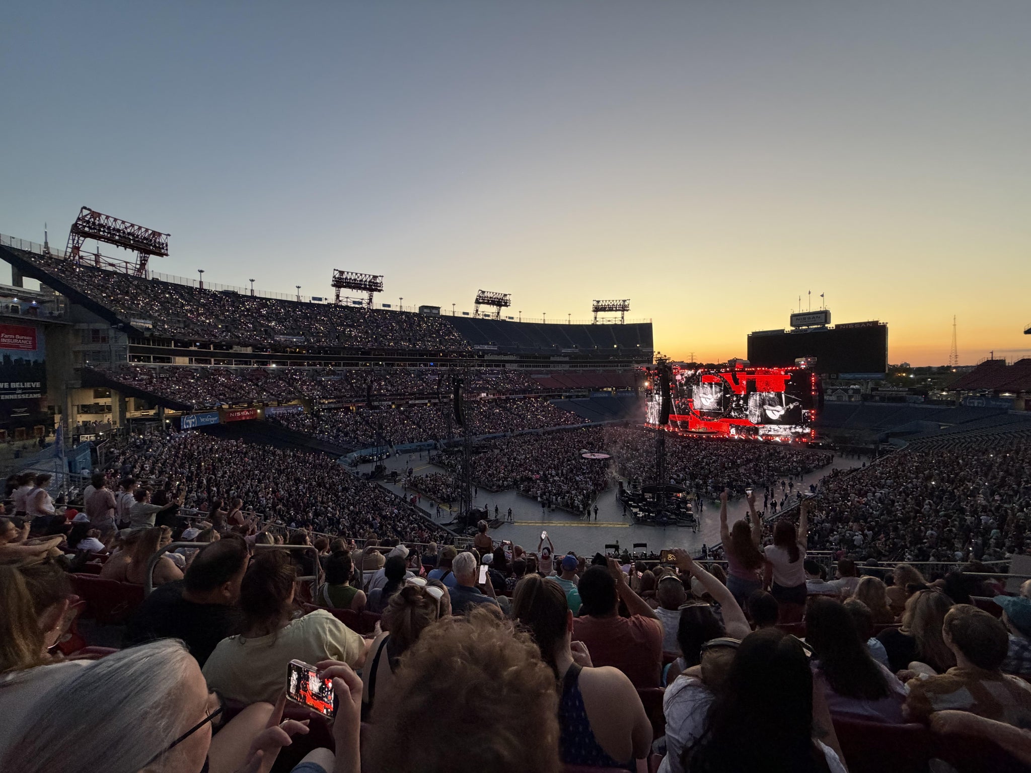 Real Fan View taken from Section 220 at Nissan Stadium by Kayla R