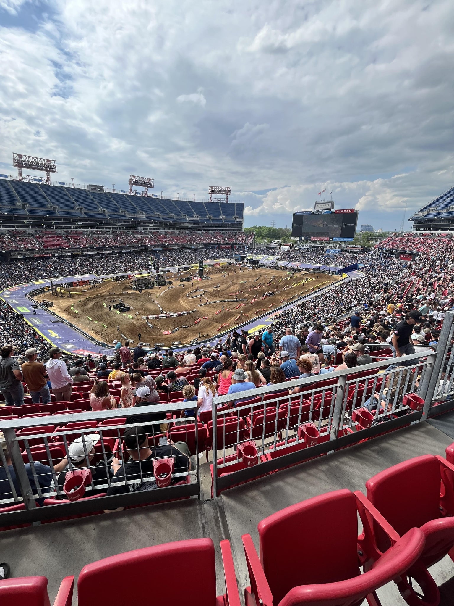 Real Fan View taken from Section 220 at Nissan Stadium by Mark S