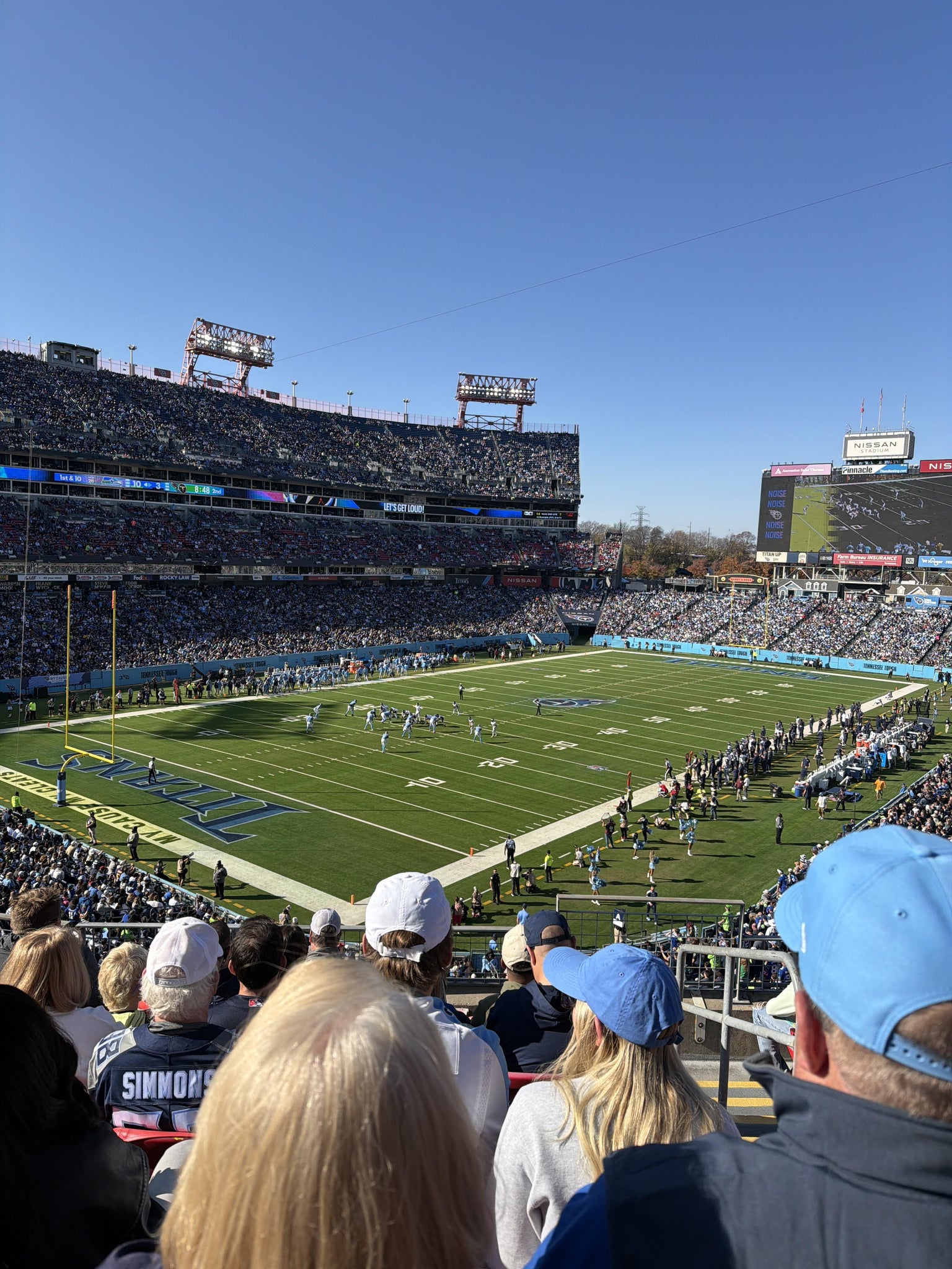 Real Fan View taken from Section 221 at Nissan Stadium by Vicki C