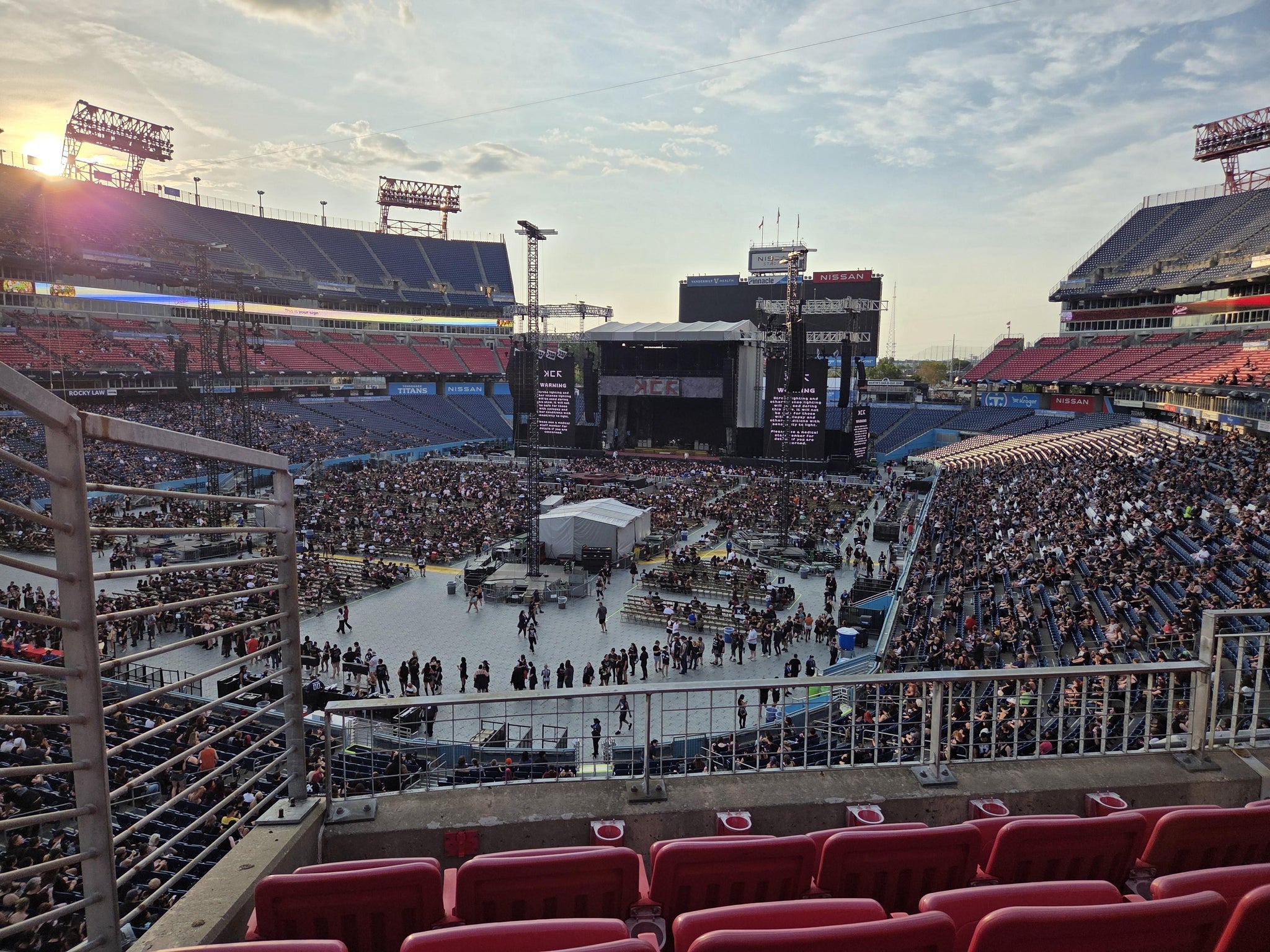 Real Fan View taken from Section 222 at Nissan Stadium by Isabella P
