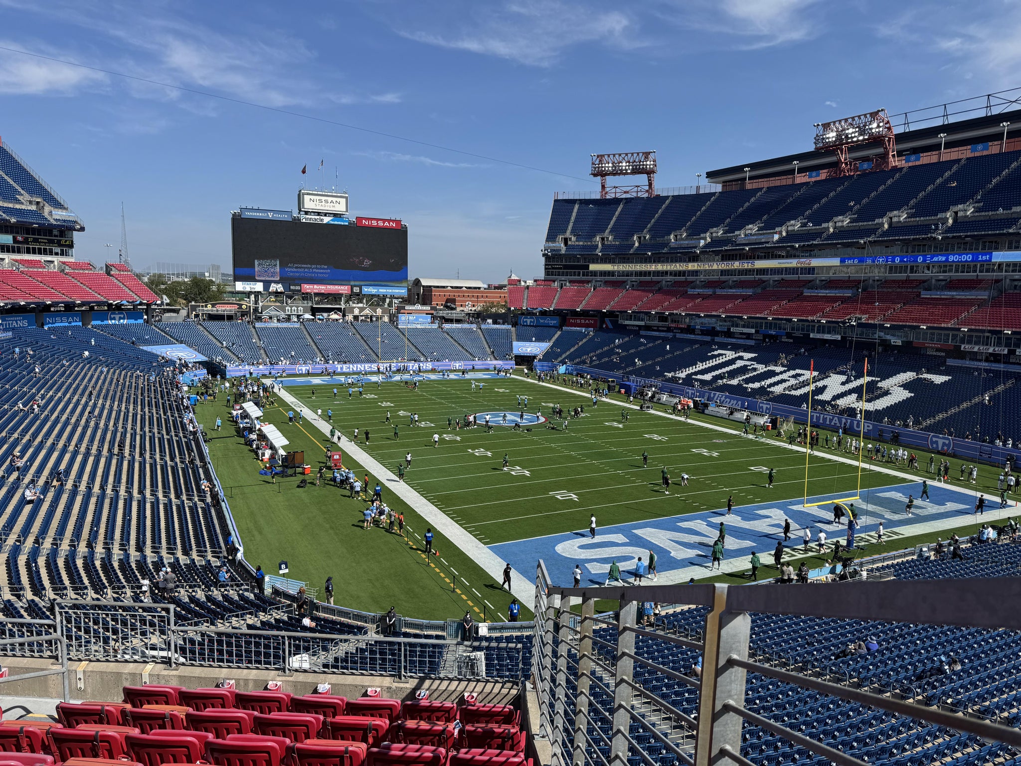 Real Fan View taken from Section 225 at Nissan Stadium by Andrew G