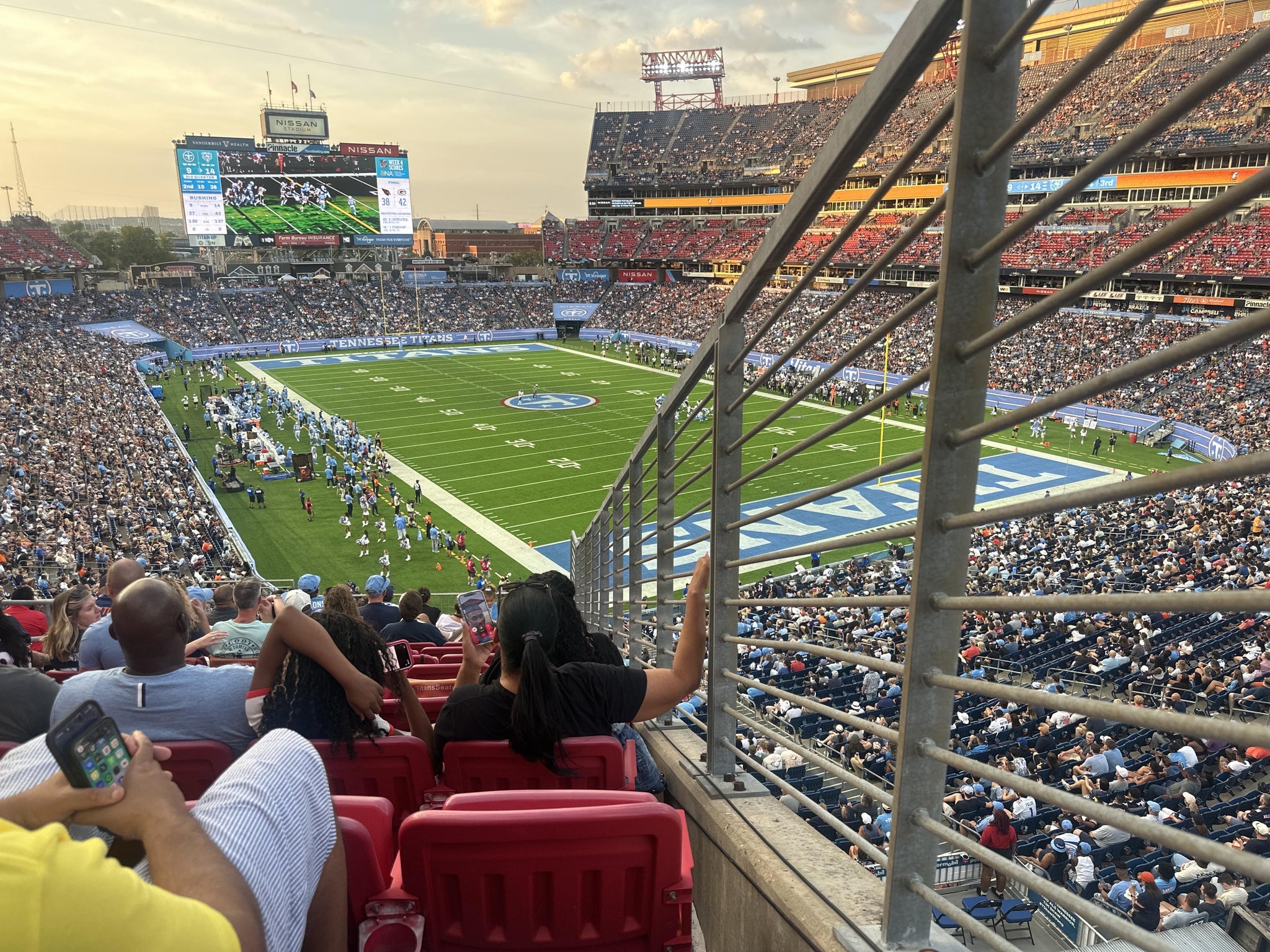 Real Fan View taken from Section 225 at Nissan Stadium by Daeisha G