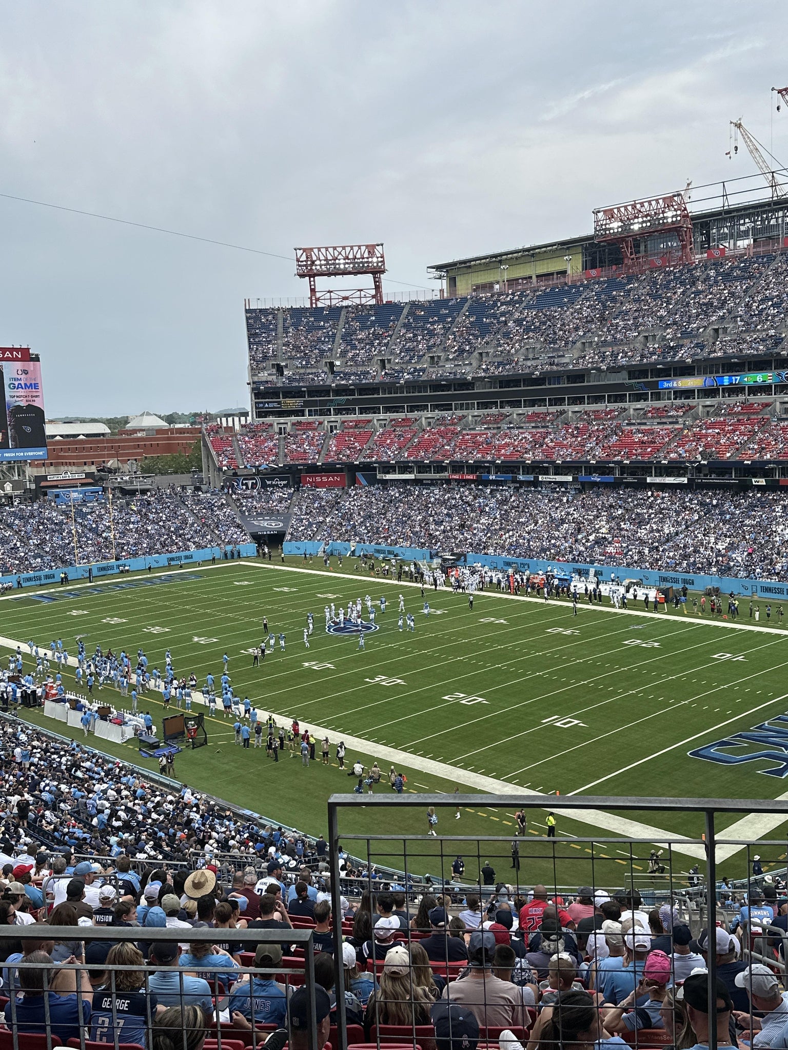 Real Fan View taken from Section 228 at Nissan Stadium by Brian W