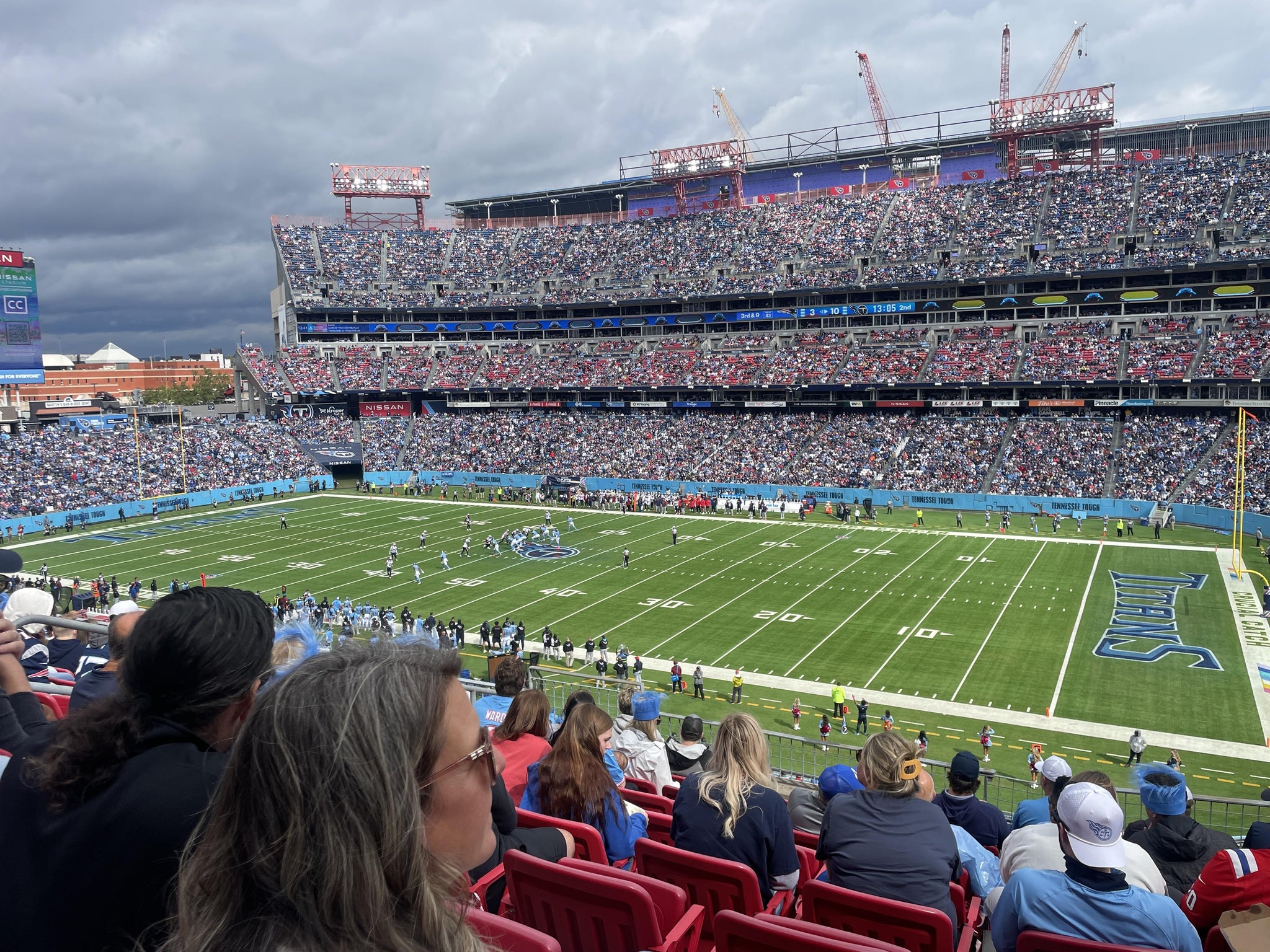 Real Fan View taken from Section 231 at Nissan Stadium by Morgan P