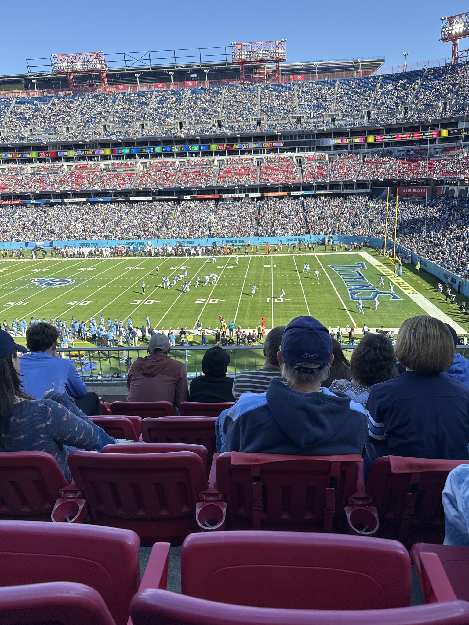 Real Fan View taken from Section 232 at Nissan Stadium by Mckensey C