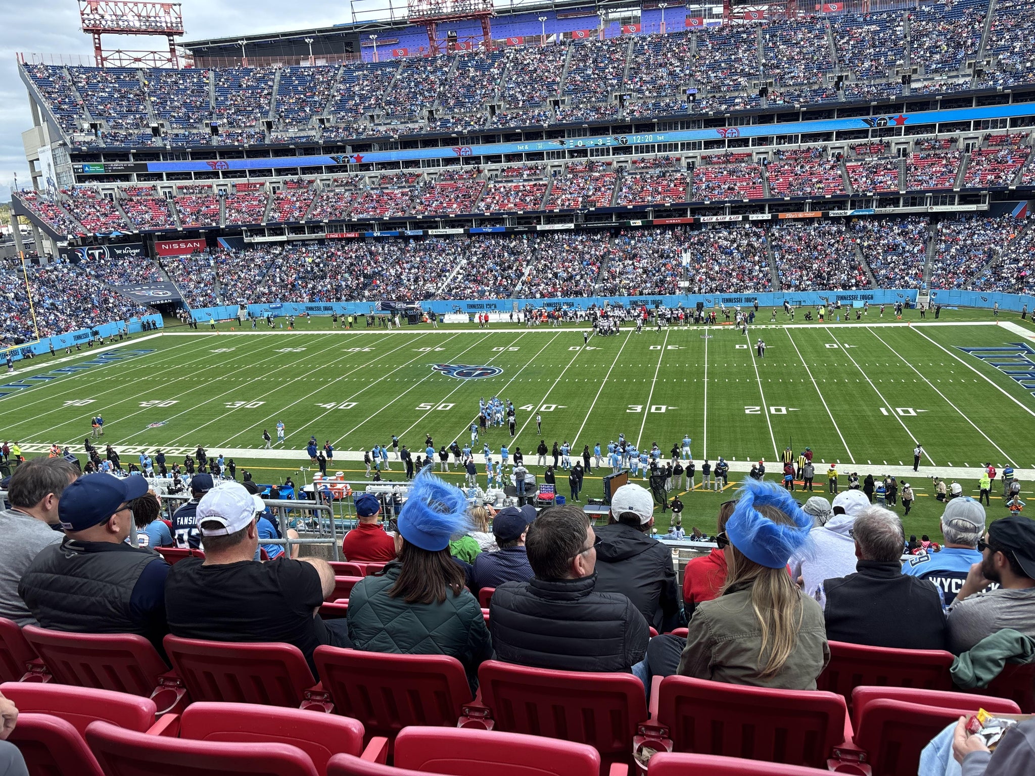 Real Fan View taken from Section 233 at Nissan Stadium by Mitchell M