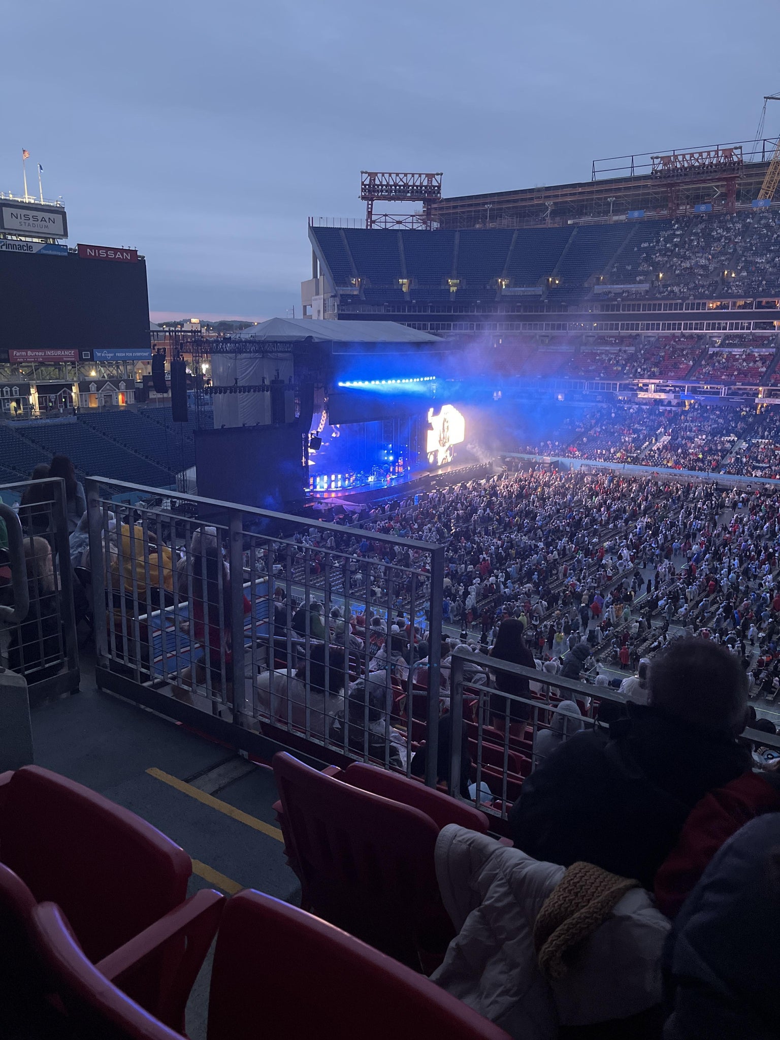 Real Fan View taken from Section 233 at Nissan Stadium by Margaret C