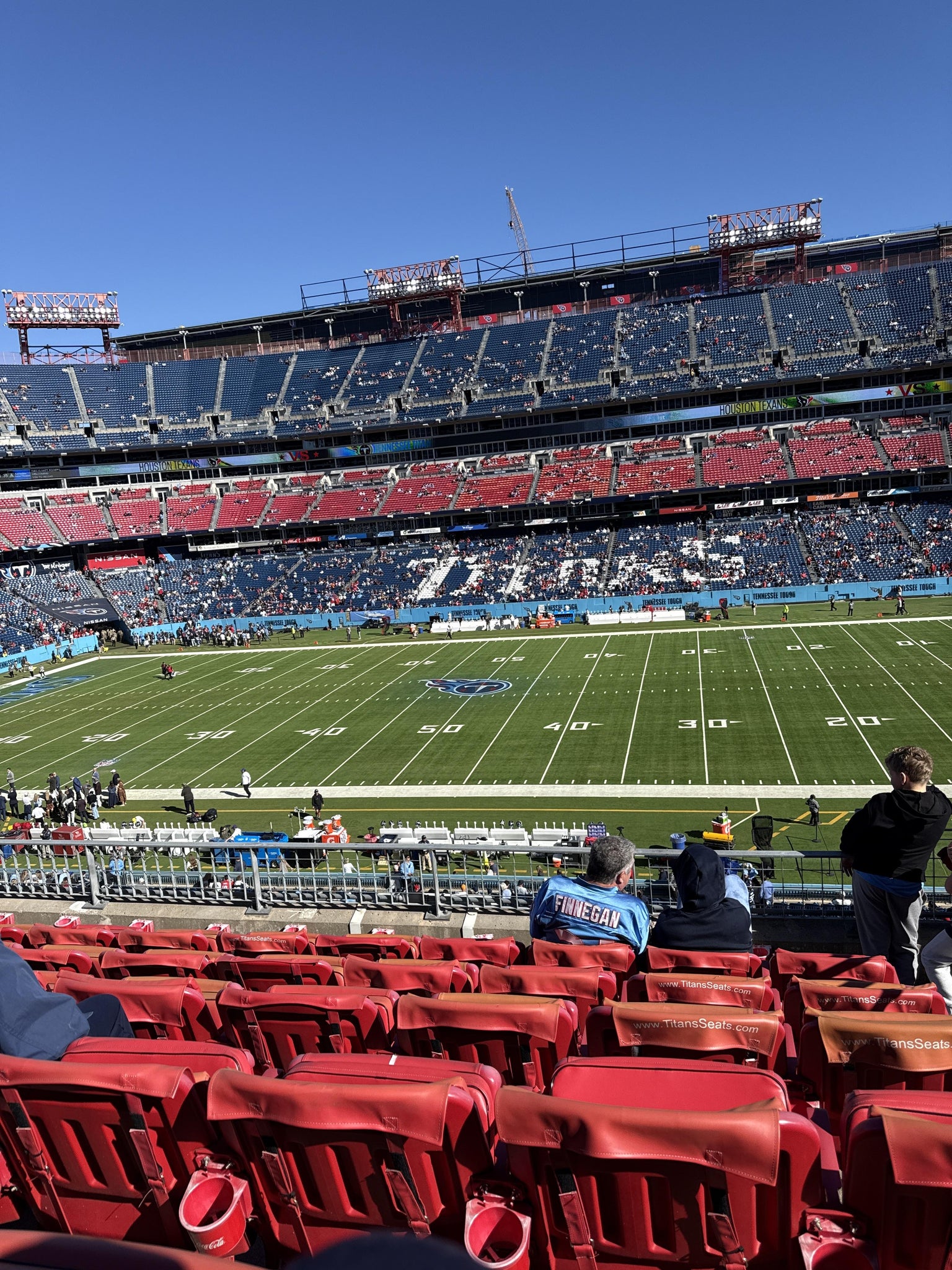 Real Fan View taken from Section 234 at Nissan Stadium by Rachel E
