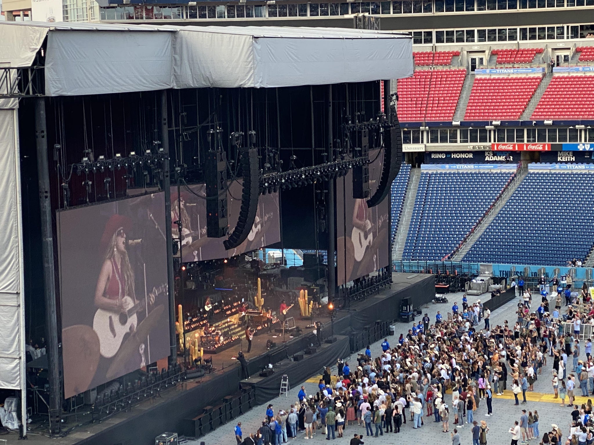 Real Fan View taken from Section 235 at Nissan Stadium by Andrea M