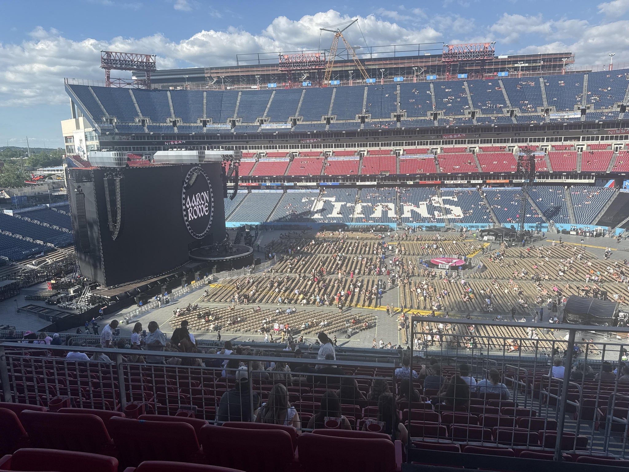 Real Fan View taken from Section 235 at Nissan Stadium by Emily A