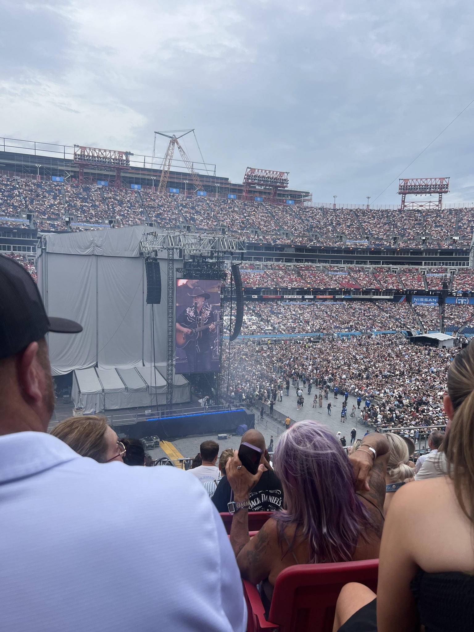 Real Fan View taken from Section 240 at Nissan Stadium by Dana C