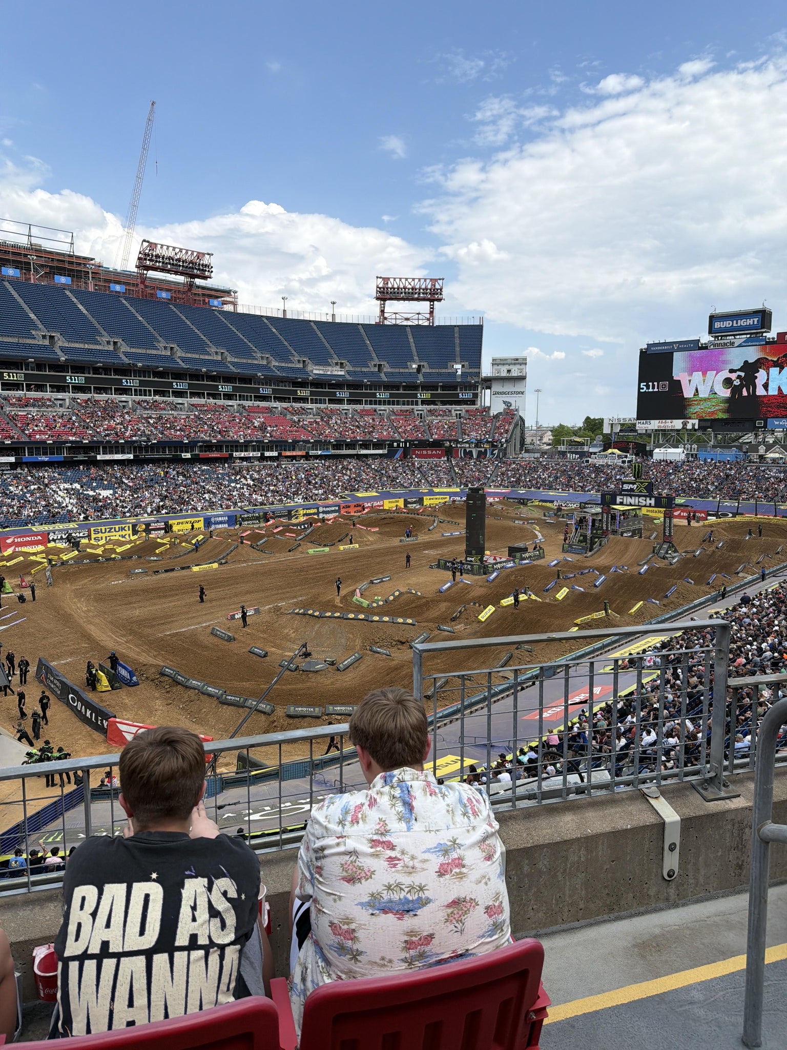 Real Fan View taken from Section 242 at Nissan Stadium by Casey P