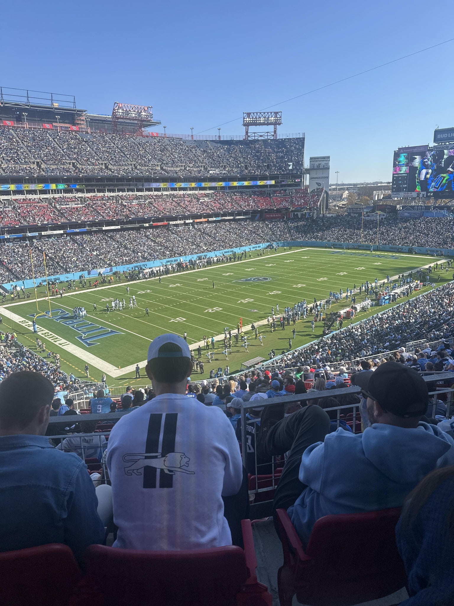 Real Fan View taken from Section 242 at Nissan Stadium by Anonymous User