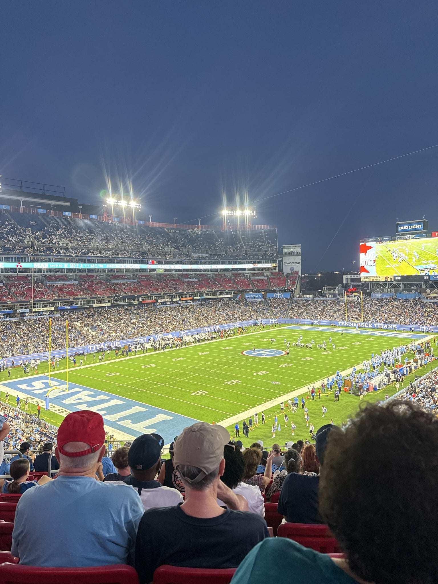 Real Fan View taken from Section 243 at Nissan Stadium by Skylar G