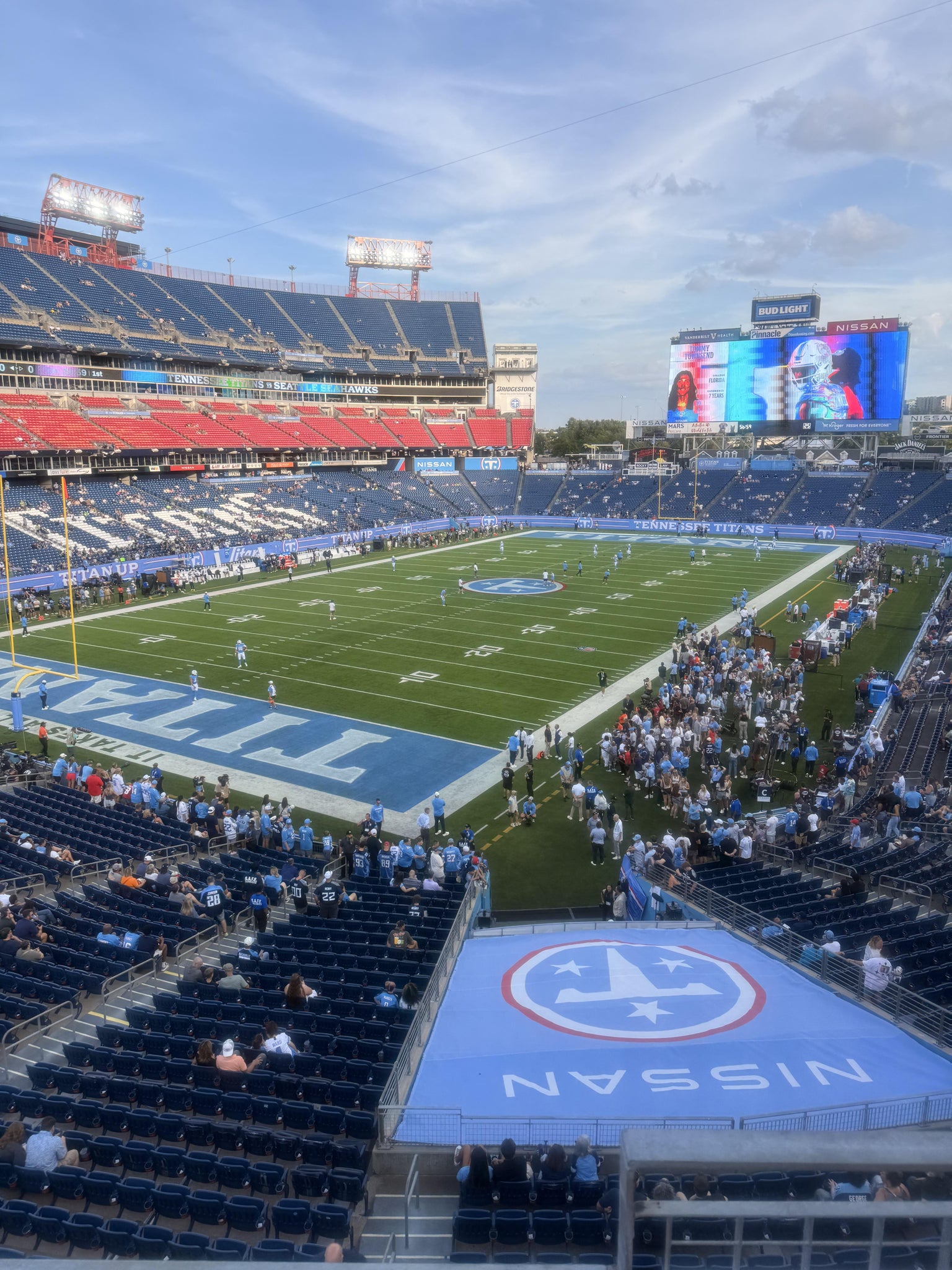 Real Fan View taken from Section 245 at Nissan Stadium by Joey B