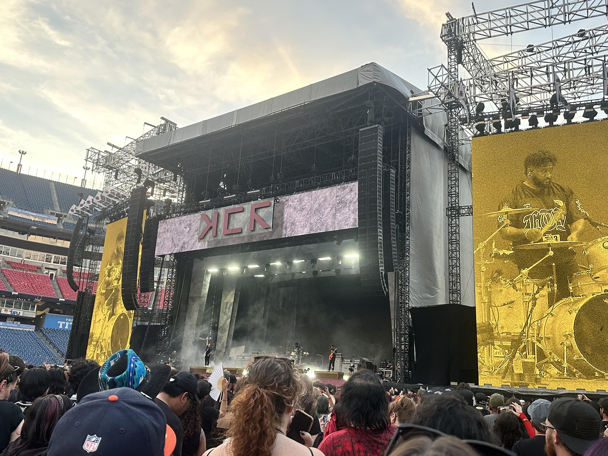Real Fan View taken from Field A at Nissan Stadium by Riley C