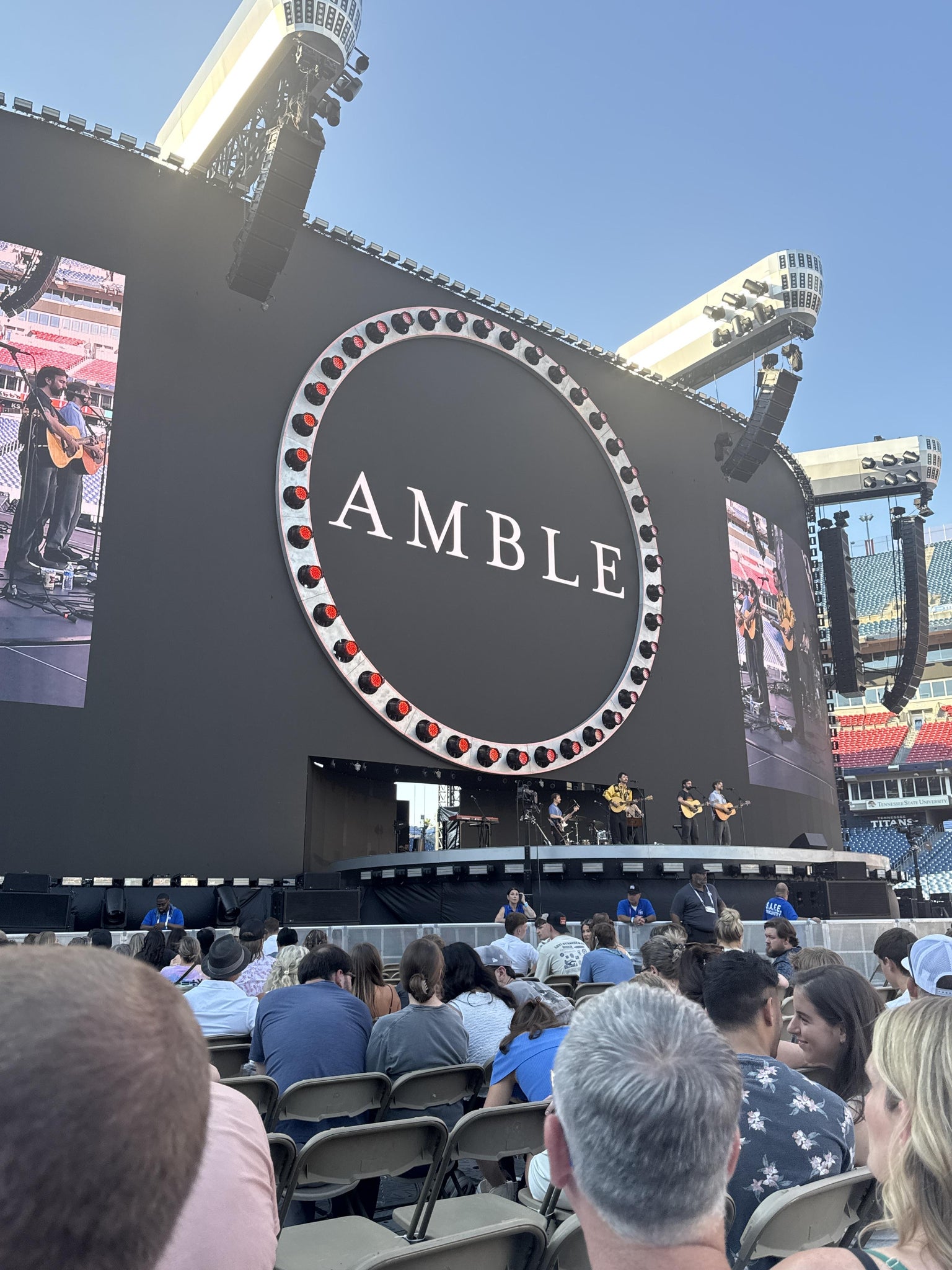 Real Fan View taken from Field B at Nissan Stadium by Deanna G