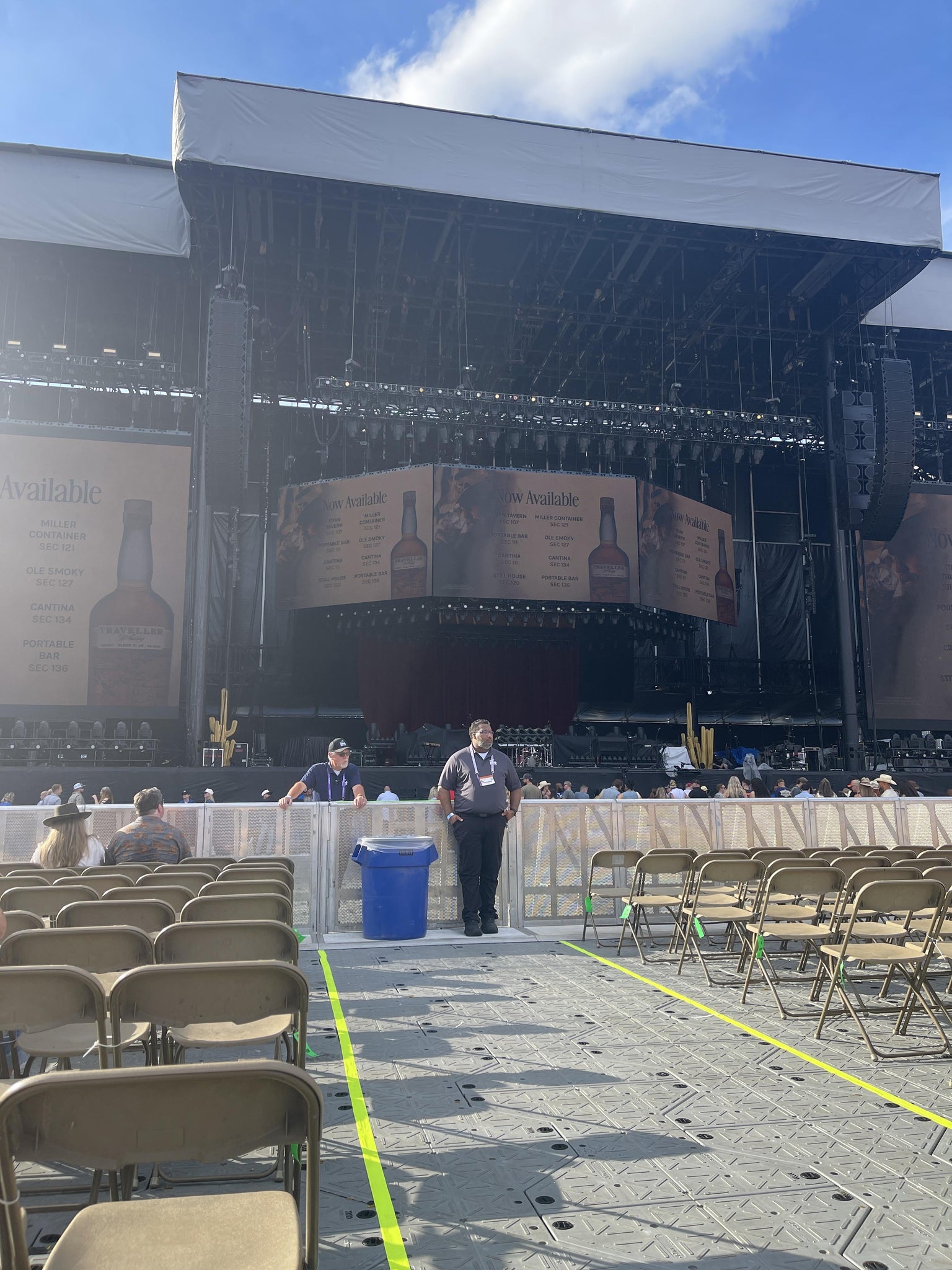 Real Fan View taken from Field B at Nissan Stadium by Christopher R